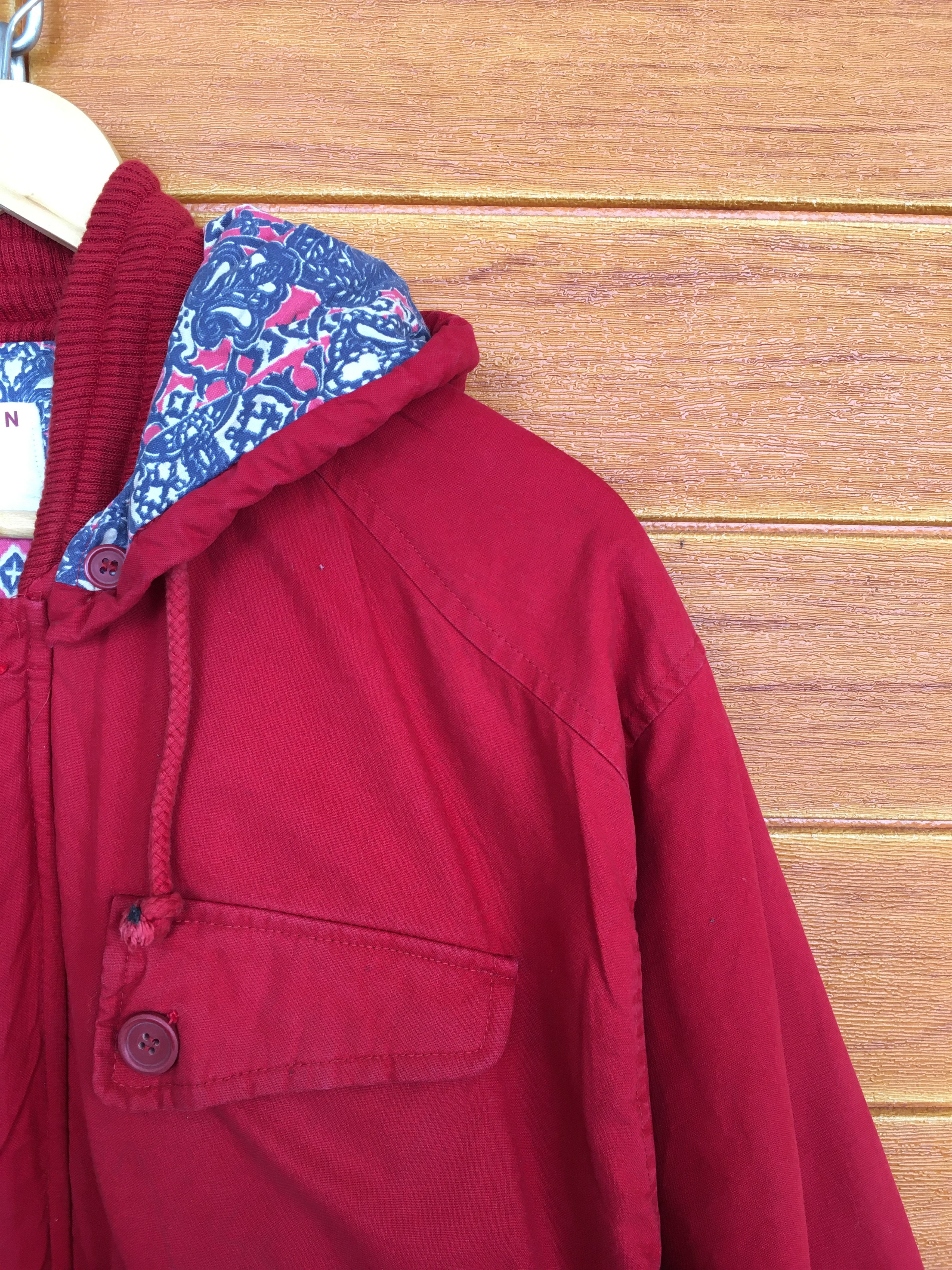 Japanese Brand Vintage Space Plan Red Jacket Size US L / EU 52-54 / 3 - 3 Thumbnail