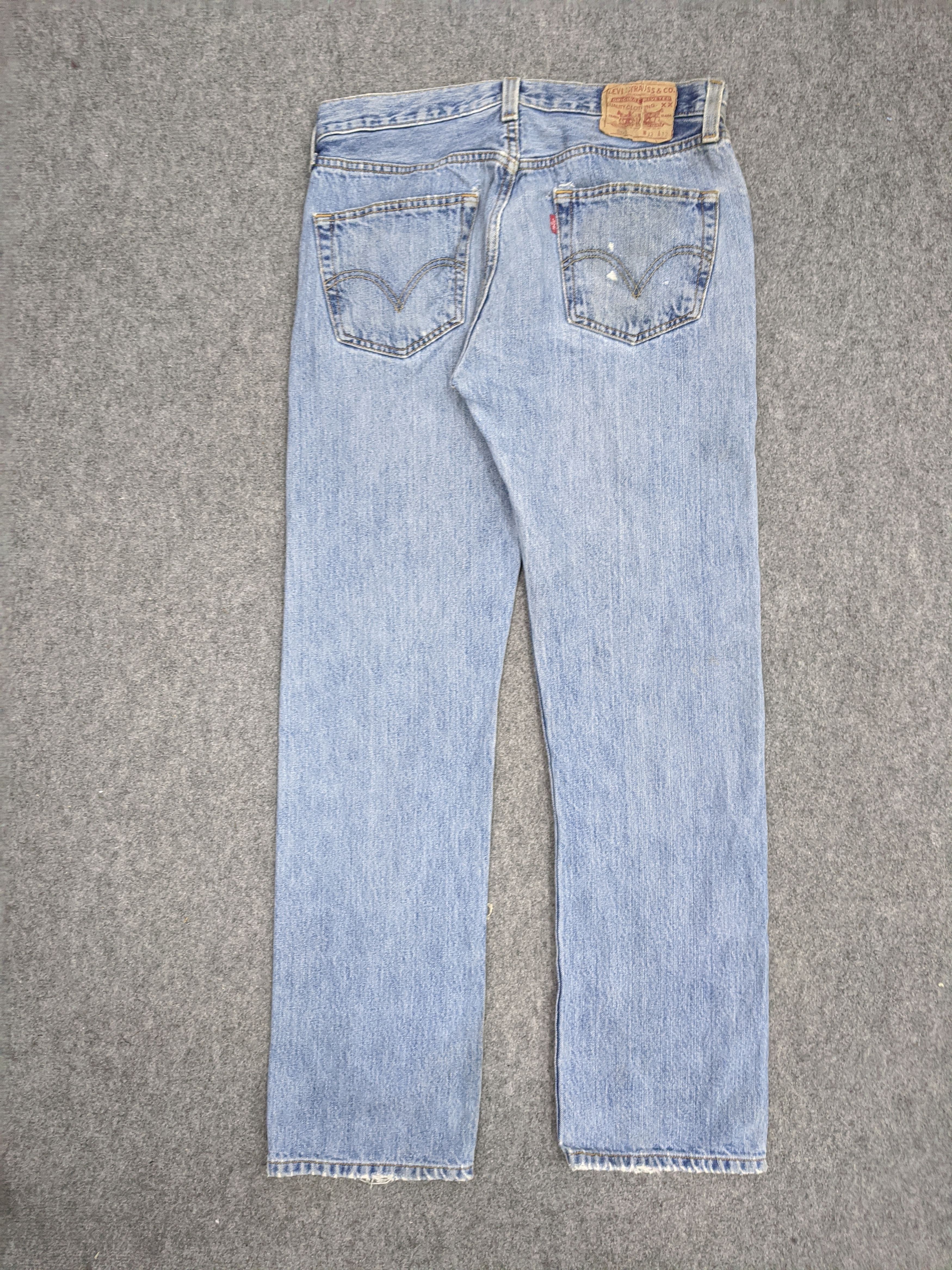 Levi's Vintage Levis 501 Jeans DP0677 Size US 35 - 3 Thumbnail