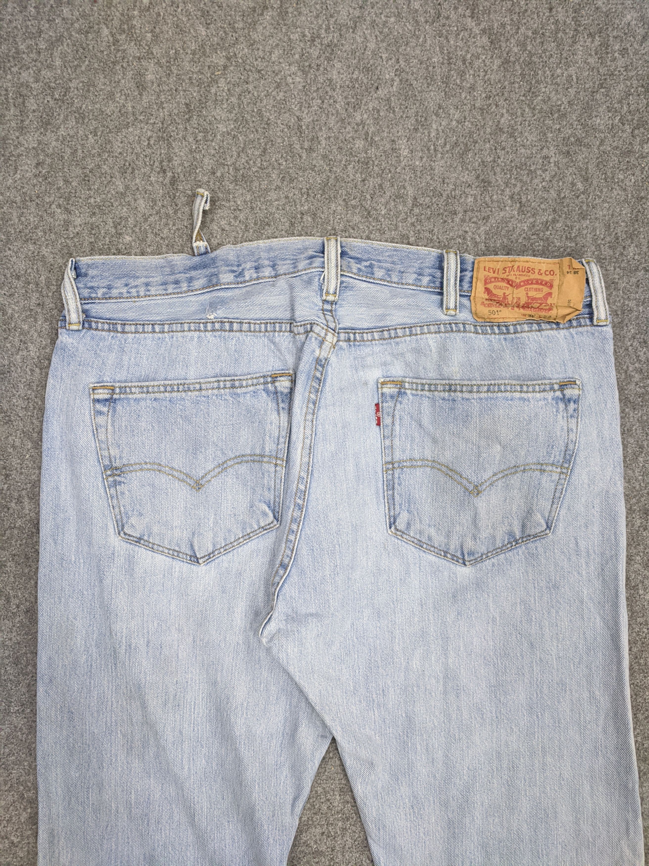 Levi's Vintage 90s Levis 501 Jeans DP0688 Size US 39 - 4 Thumbnail