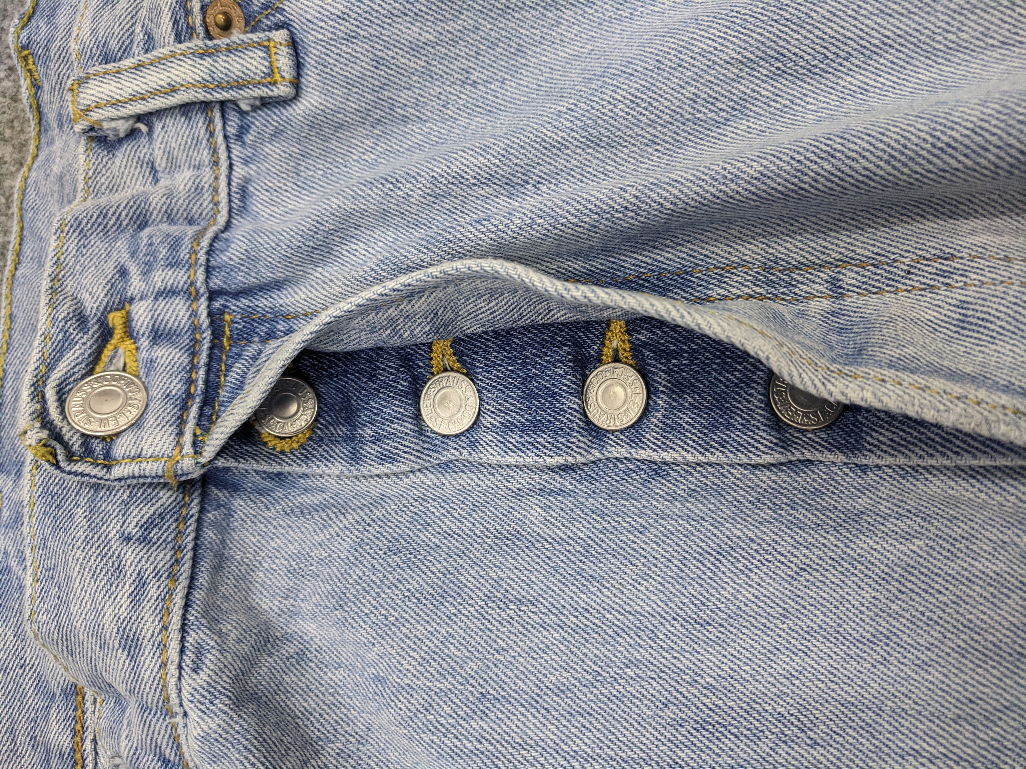 Levi's Vintage 90s Levis 501 Jeans DP0688 Size US 39 - 8 Thumbnail