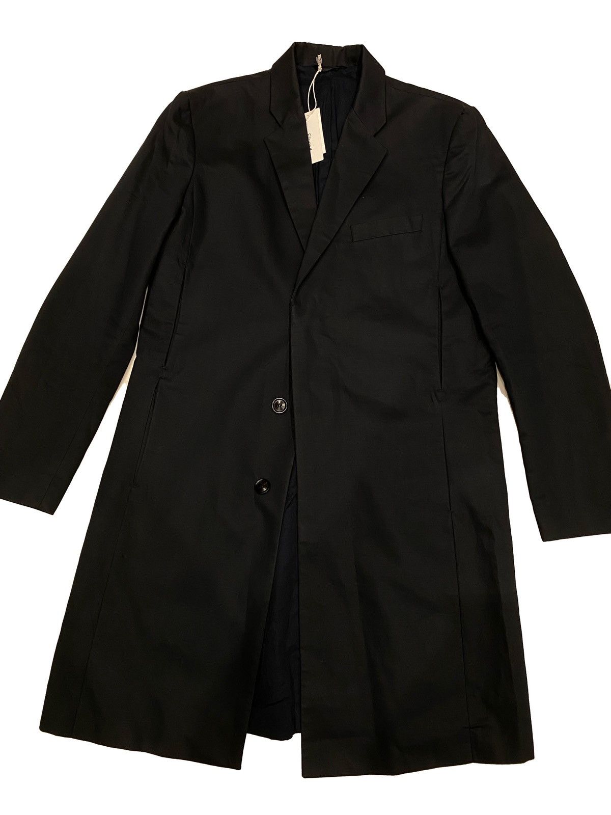 image of Filippa K Ralph Spring Coat in Navy, Men's (Size Large)