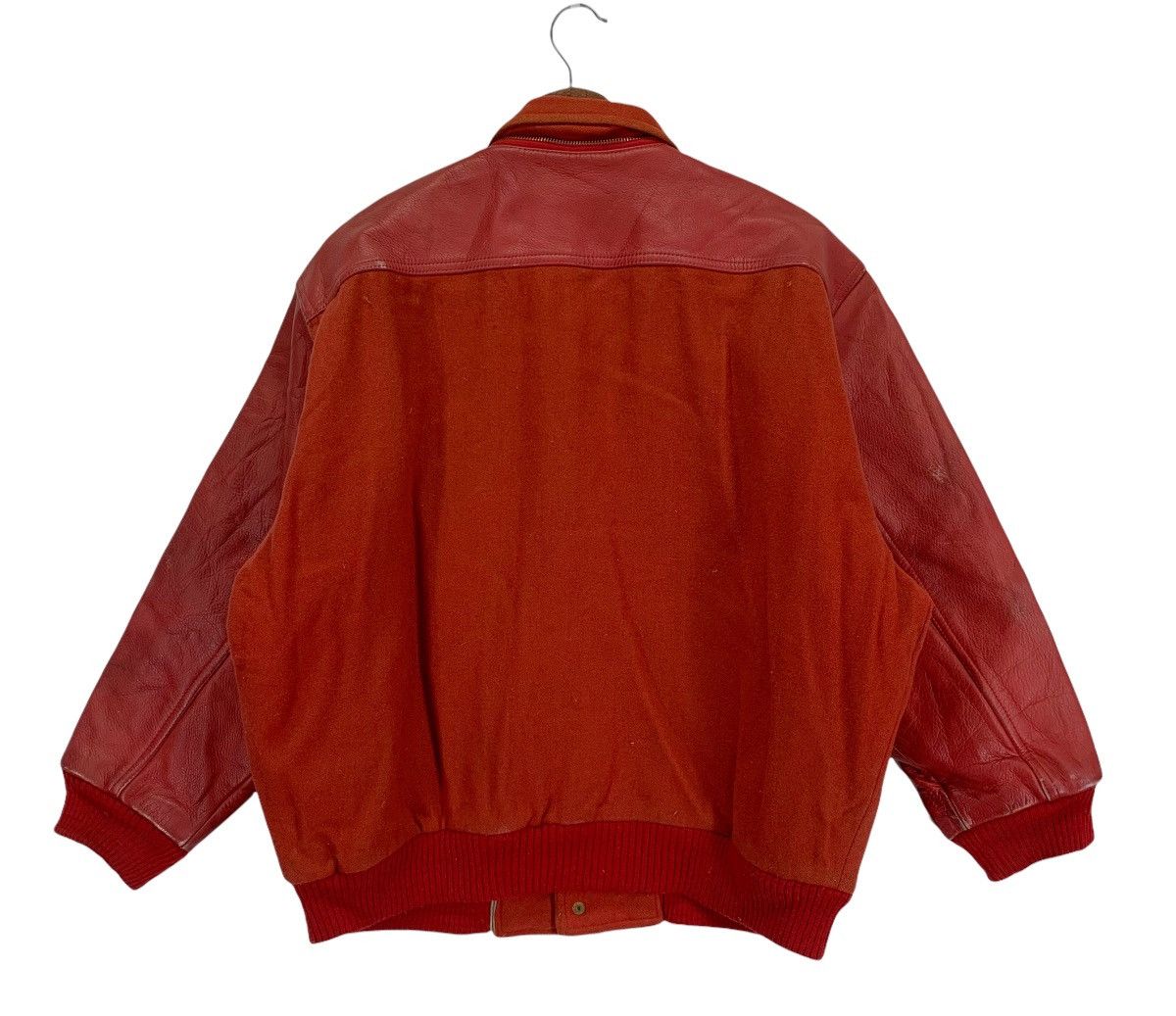Other Vintage HAFL.G.S STUDIO VARSITY LEATHER JACKET Size US M / EU 48-50 / 2 - 9 Thumbnail