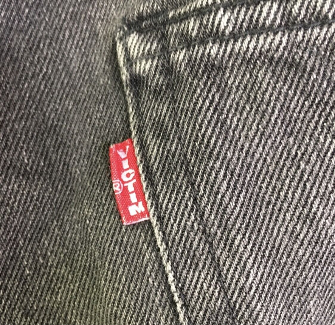 Japanese Brand ✈️🔥VICTIM DISTRESSED DENIM JEANS🔥✈️ Size US 35 - 11 Thumbnail