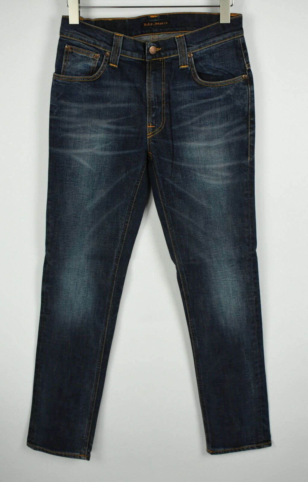 Nudie Jeans SLIM JIM ORG. INDIGO CRUSH W30/L32 Straight 4545_ | Grailed