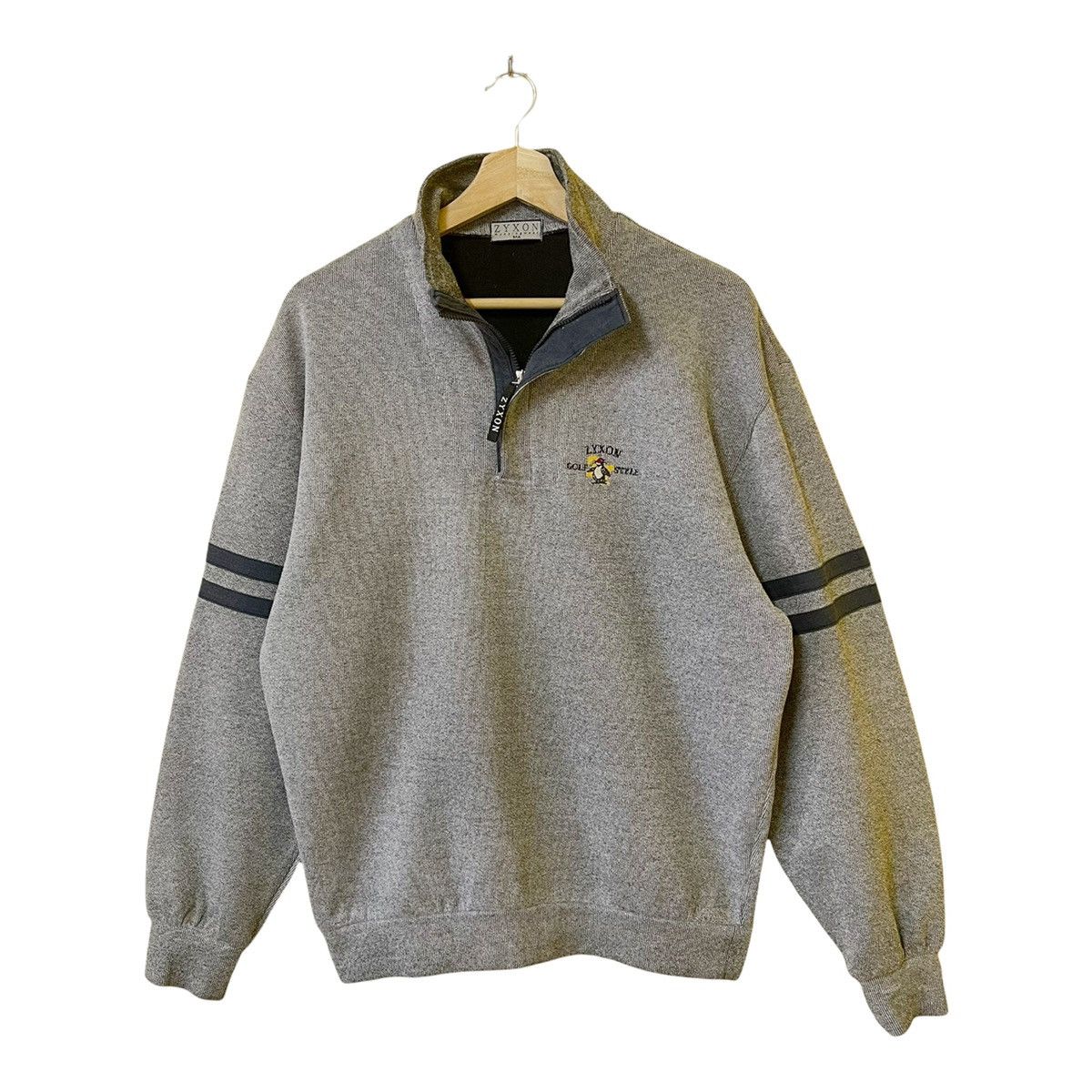 Vintage Vintage Zyxon MusingWear Halfzip Sweatshirt Size M Size US M / EU 48-50 / 2 - 3 Thumbnail
