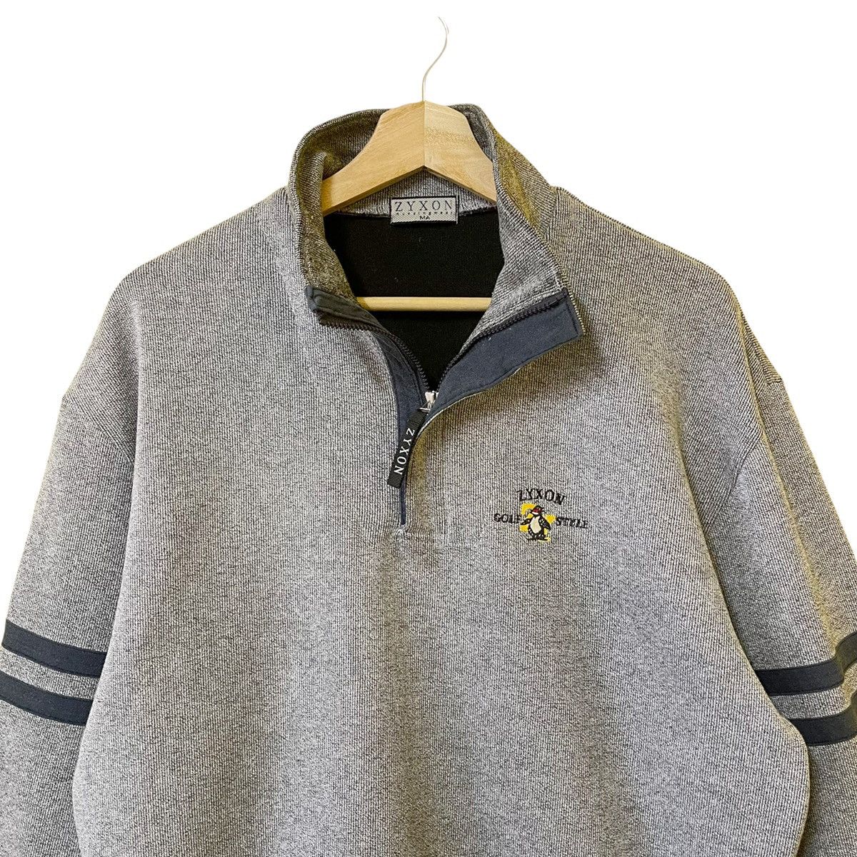 Vintage Vintage Zyxon MusingWear Halfzip Sweatshirt Size M Size US M / EU 48-50 / 2 - 4 Thumbnail
