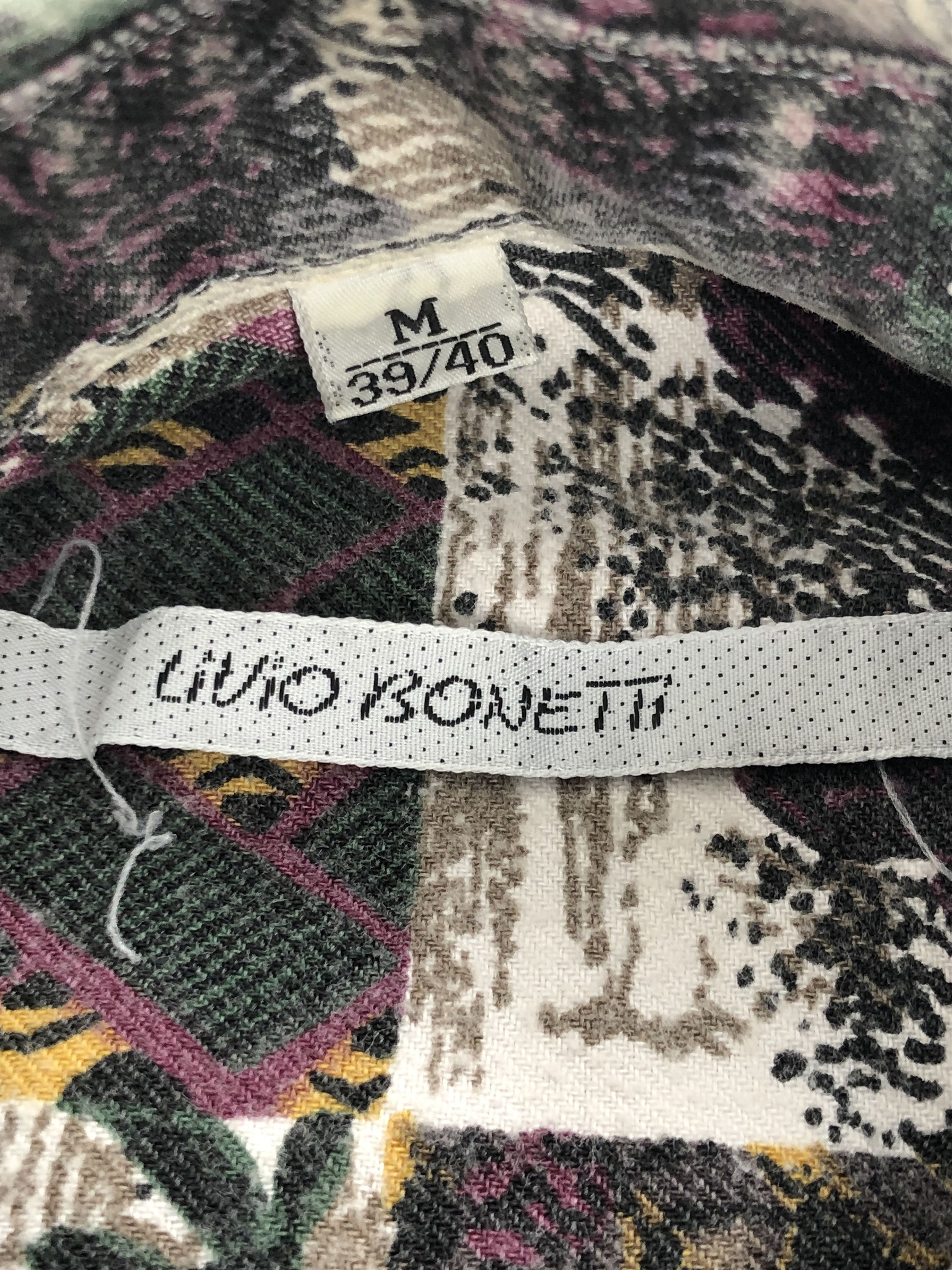 Flannel Livio Bonetti Flannel Patchwork Shirt Travis Scott Style Size US M / EU 48-50 / 2 - 11 Thumbnail