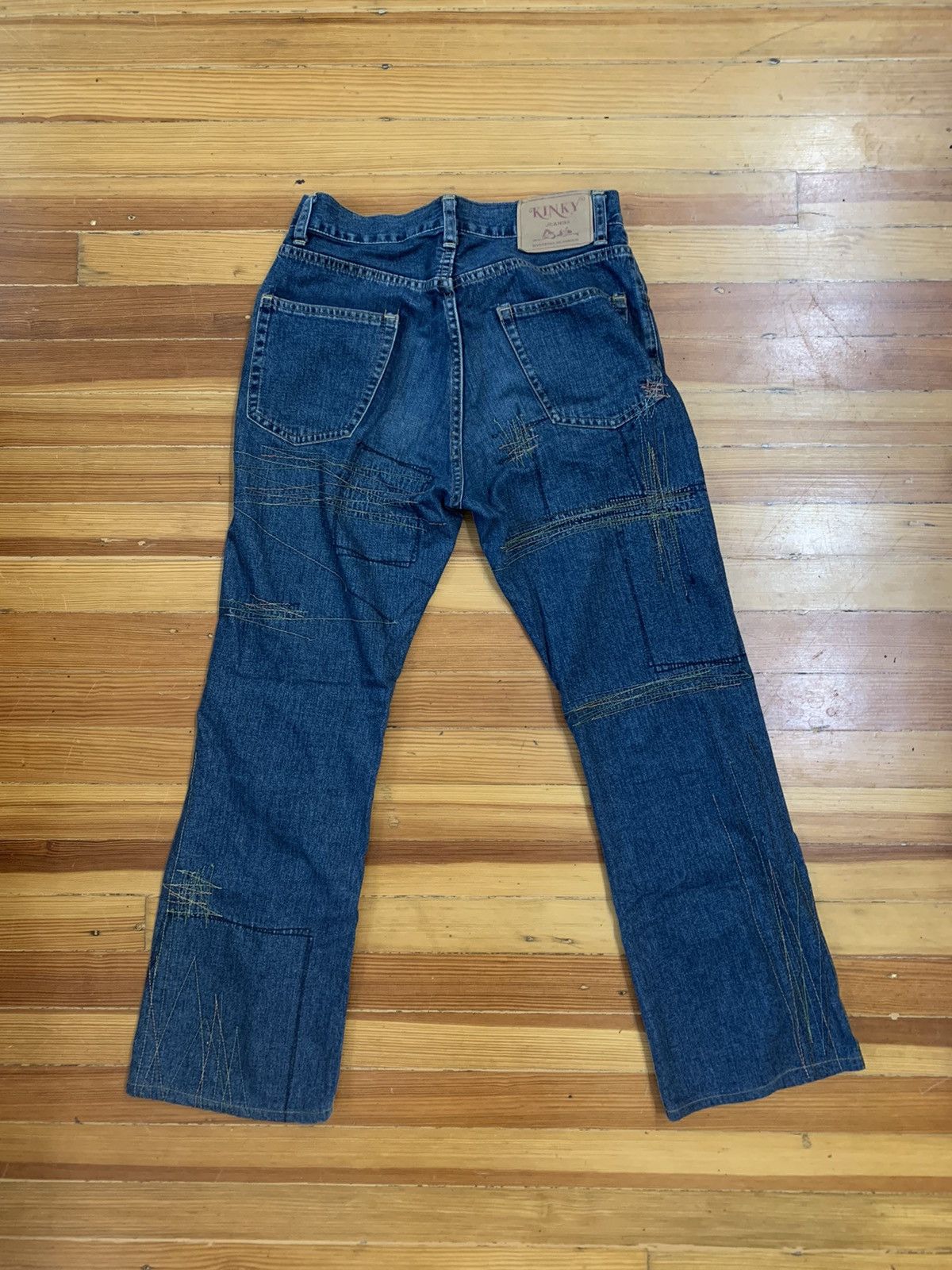 Hysteric Glamour Hysteric glamour kinky flair denim jeans stitch work Size US 28 / EU 44 - 2 Thumbnail