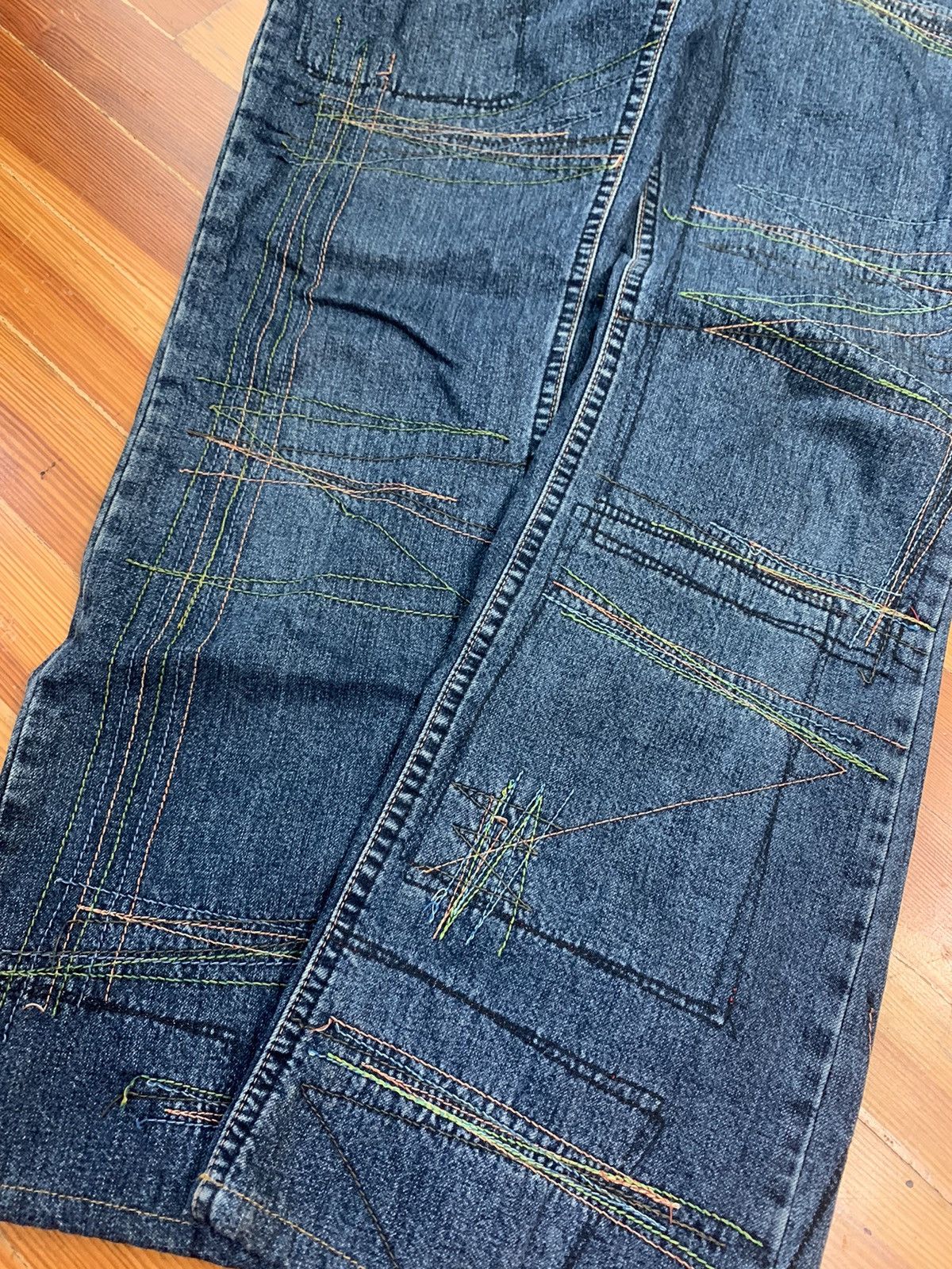 Hysteric Glamour Hysteric glamour kinky flair denim jeans stitch work Size US 28 / EU 44 - 5 Thumbnail