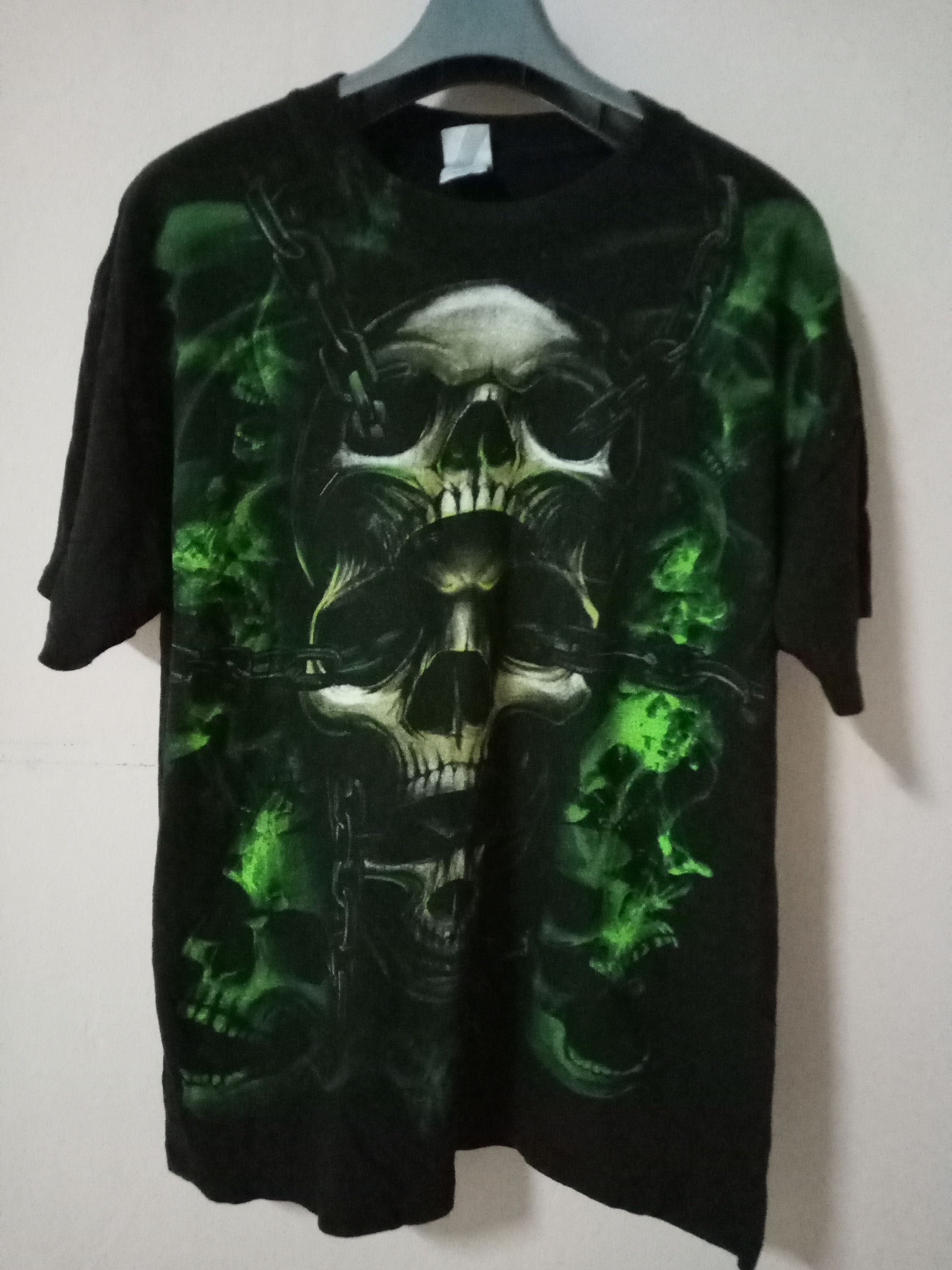 Rap Tees Vintage Skull Smoke Rocky Asap Fashion raptees Size US L / EU 52-54 / 3 - 1 Thumbnail