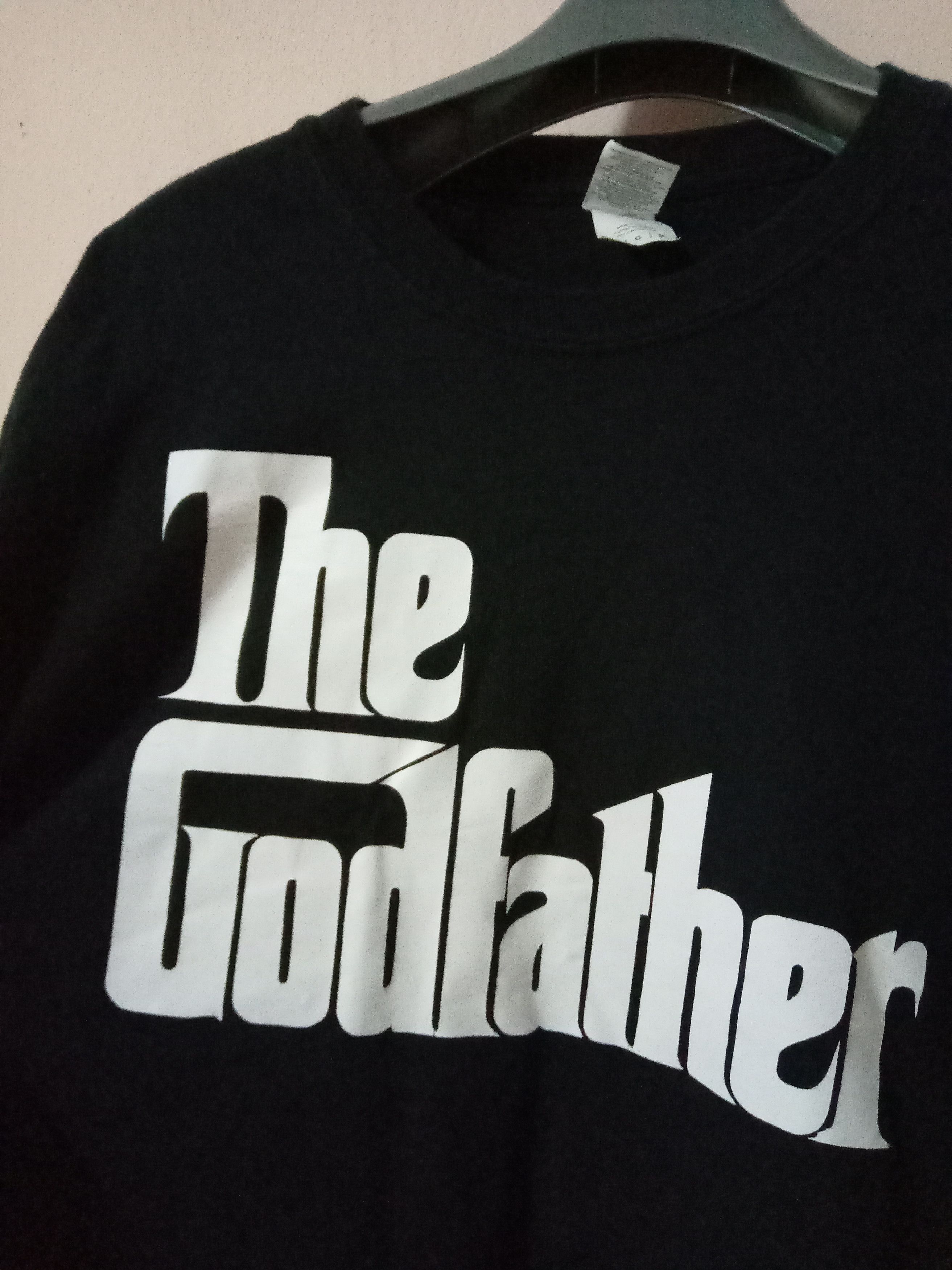 Other Vintage The God Father Big Spell Longsleeve movies fashion Size US L / EU 52-54 / 3 - 2 Thumbnail
