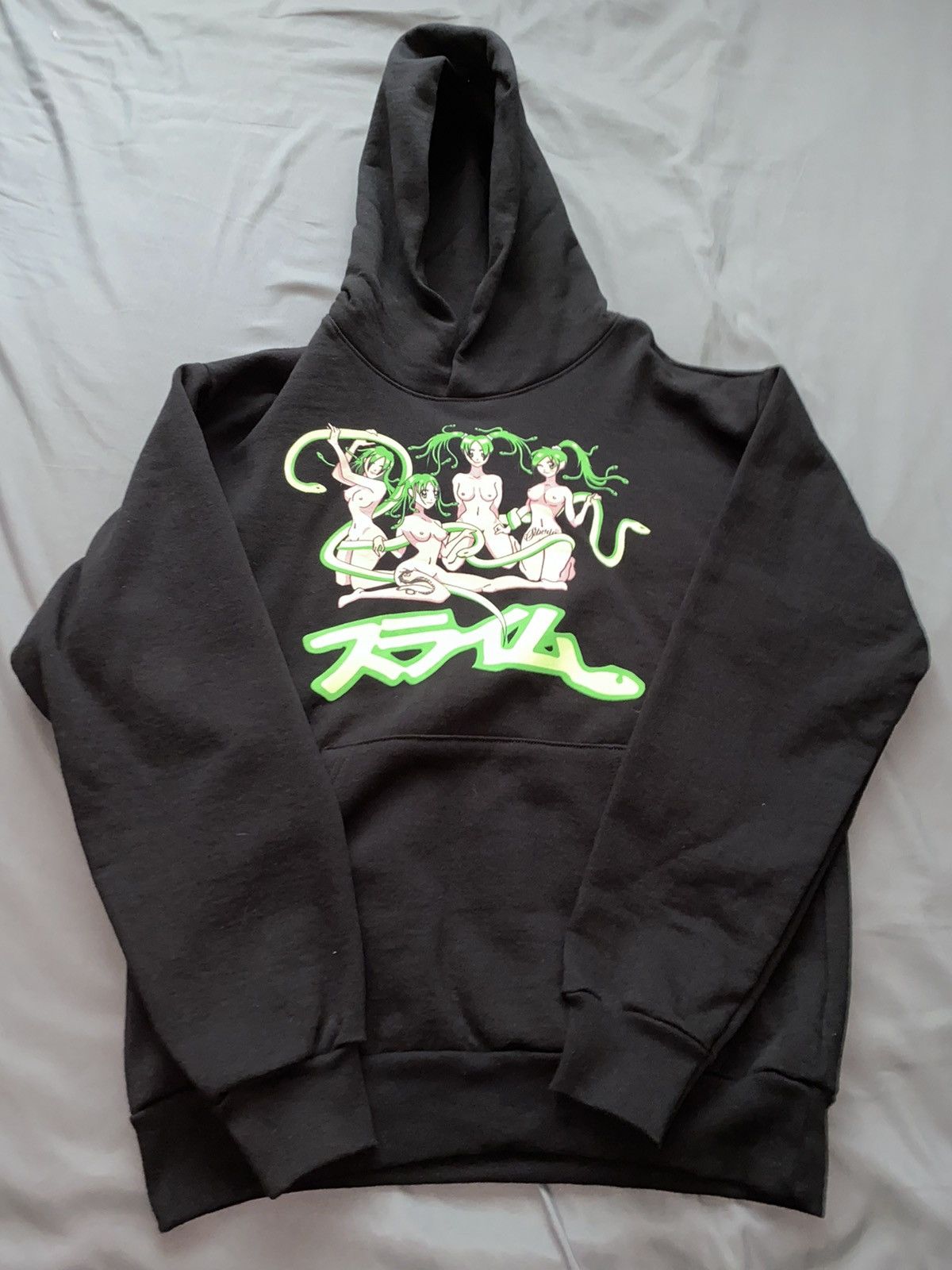 パーカー Siberia Hills Anime hoodie Siberia Hills × Young Thug YSL Anime Siberia Hills Snake Hoodie