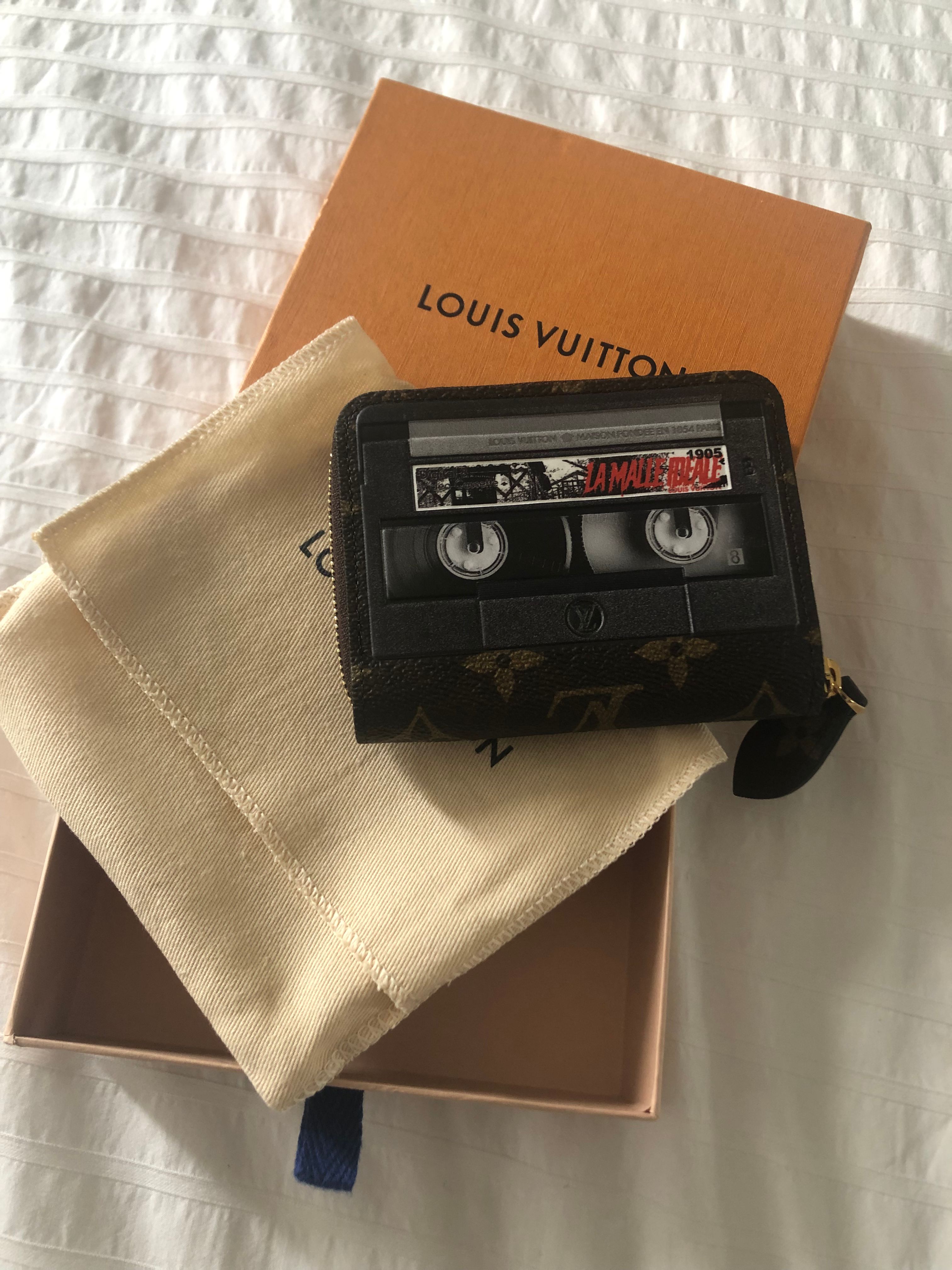 Louis Vuitton Louis Vuitton Limited Edition Zippy VHS Cassette Wallet