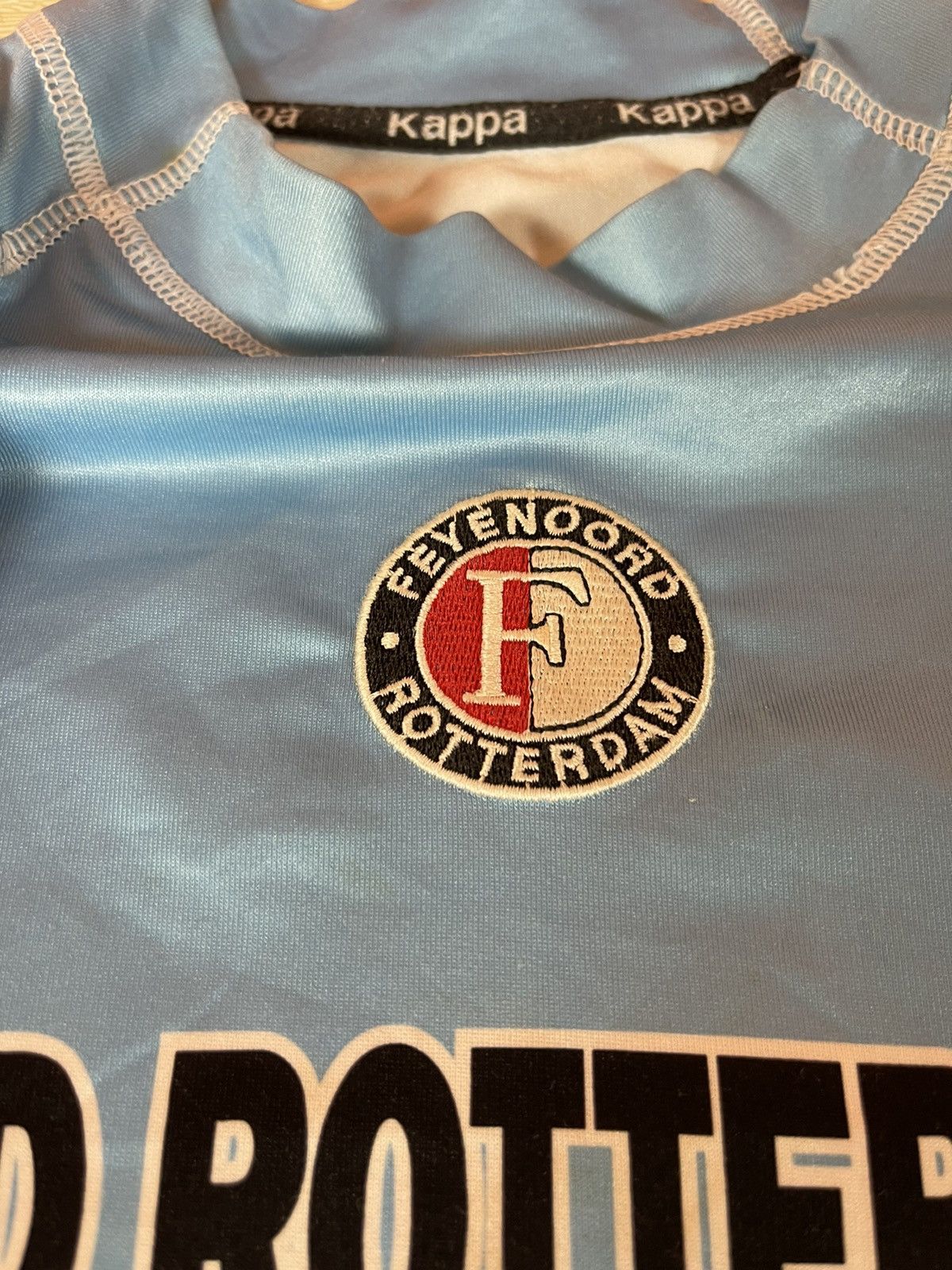 Vintage Rare! Vtg 2001-2002 Feyenoord Away Jersey Size US M / EU 48-50 / 2 - 3 Thumbnail