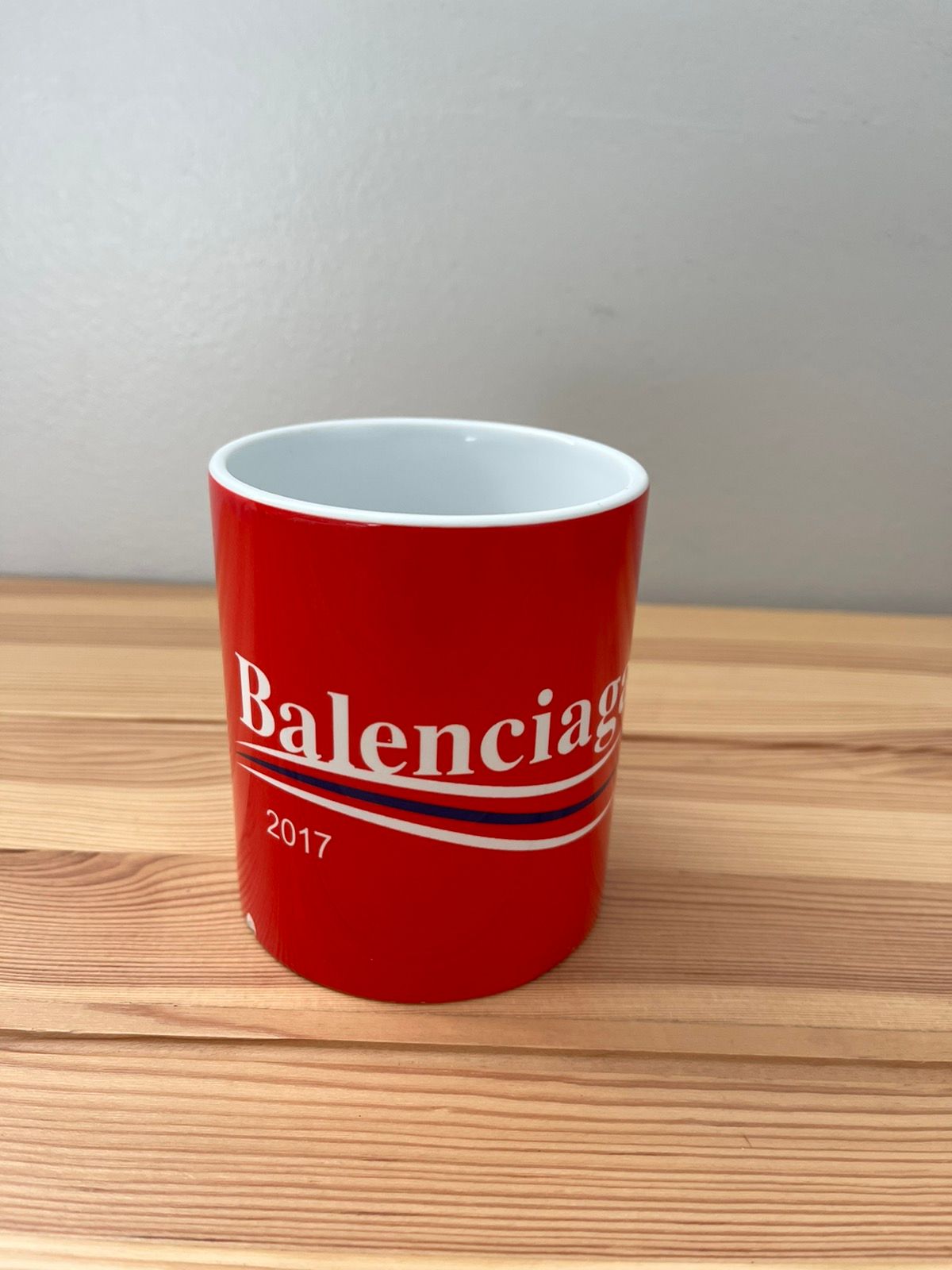 Pre-owned Balenciaga X Colette Balenciaga Colette 2017 Red Presidential Coffee Mug