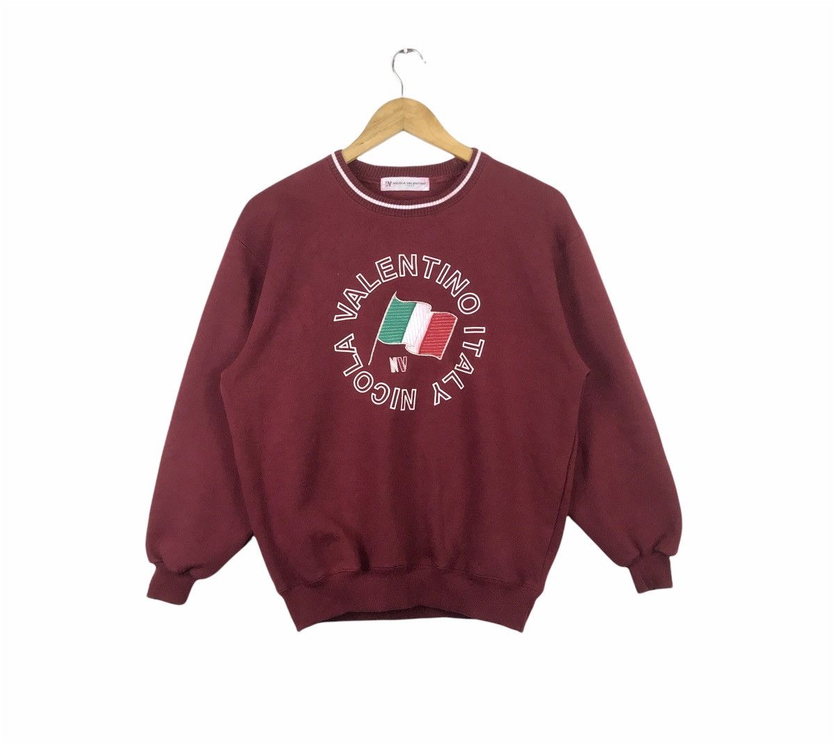 Vintage Italian Designer Nicola Valentino Italy Sweatshirt