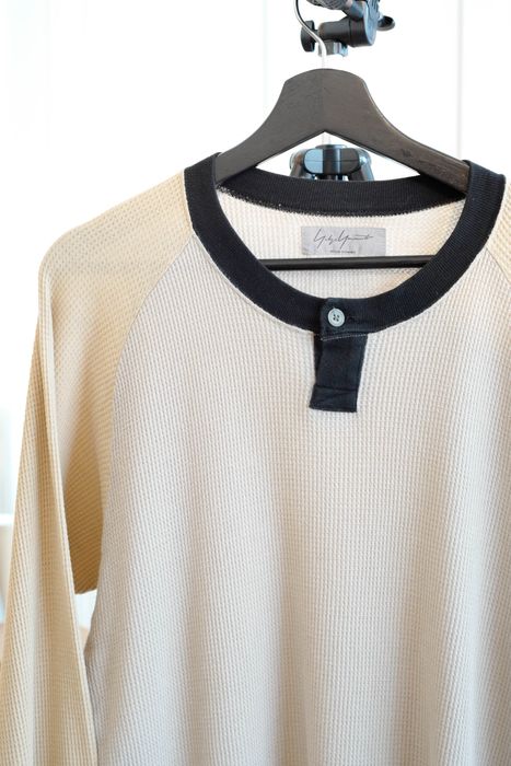 Yohji Yamamoto SS13 Raglan Waffle Knit | Grailed