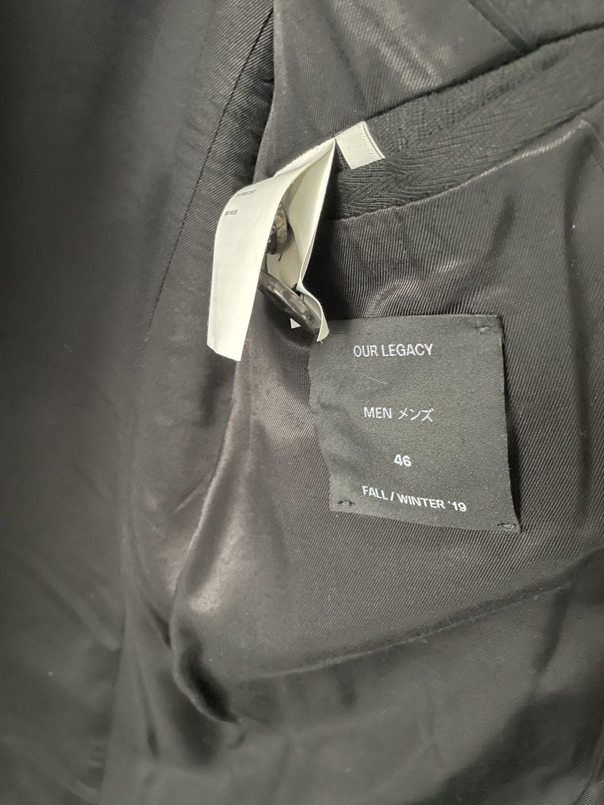 Our Legacy Dolphin coat black sz 46 | Grailed Our Legacy Dolphin coat black sz 46 | Grailed
