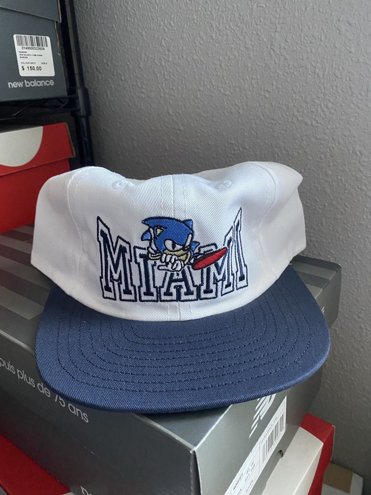 Stray Rats Sonic Miami Hat White Size ONE SIZE - 1 Thumbnail