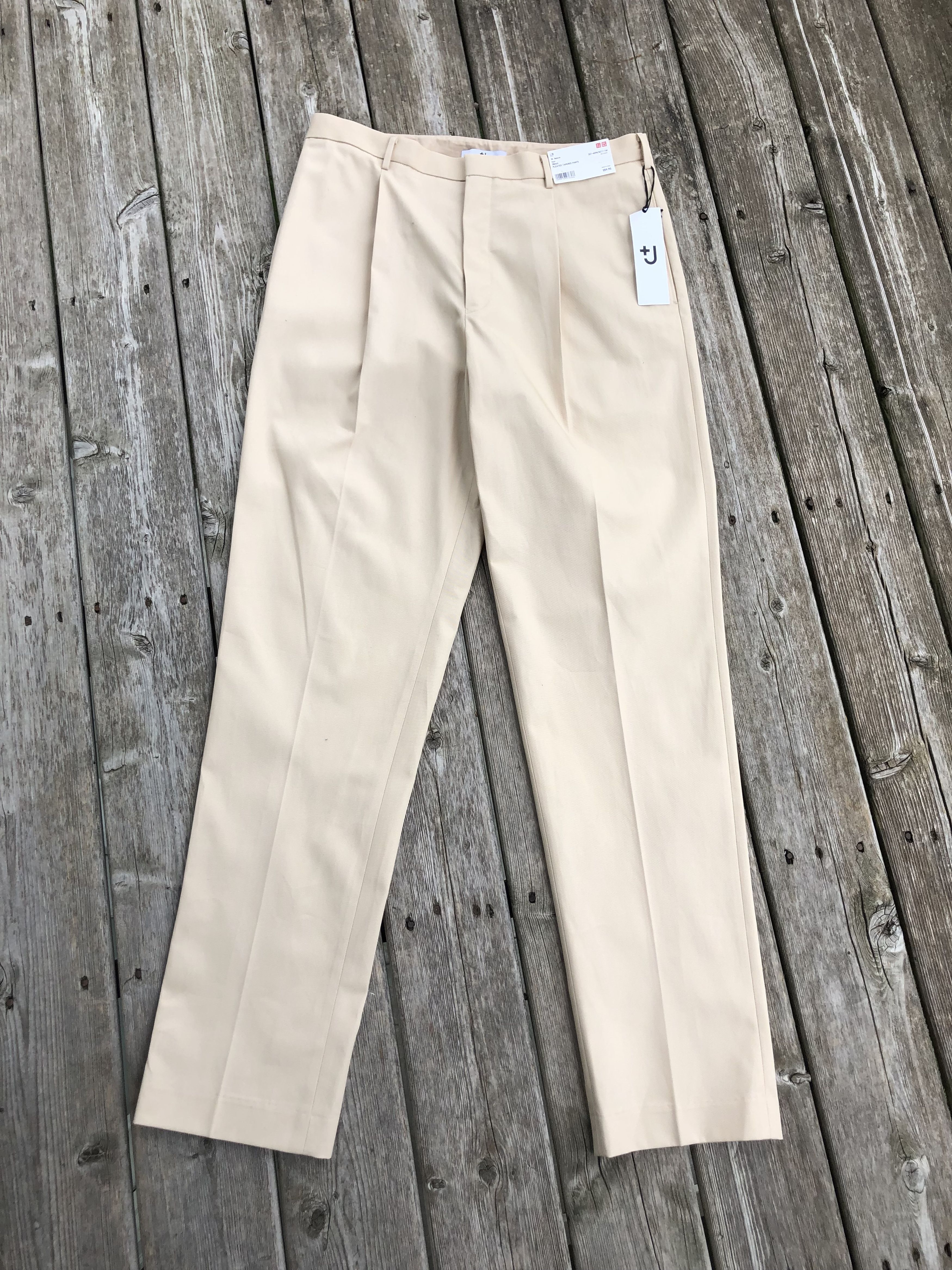 Pleated Tapered Pants (Tall)