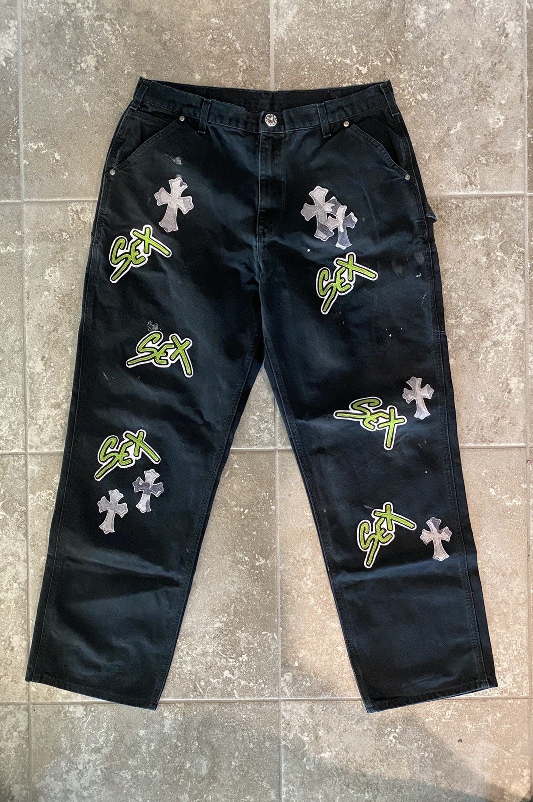 Chrome Hearts Matty Boy 'Sex Records' Denim – Justin Reed