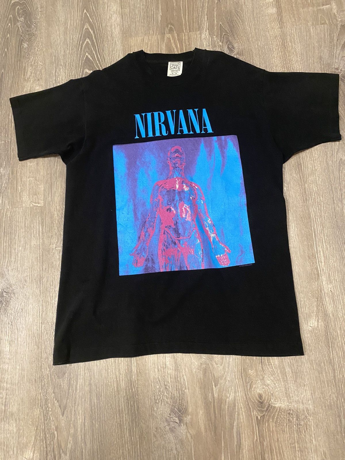 Vintage Vintage 1992 Nirvana Sliver Wild Oats T-shirt | Grailed