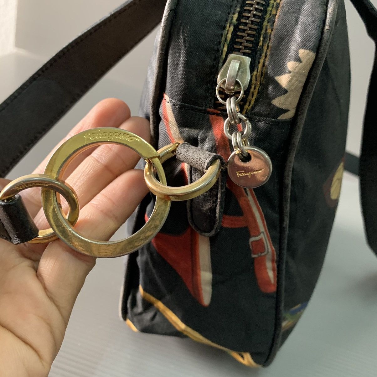 Salvatore Ferragamo Salvatore Ferragamo Slingbag Size ONE SIZE - 9 Thumbnail
