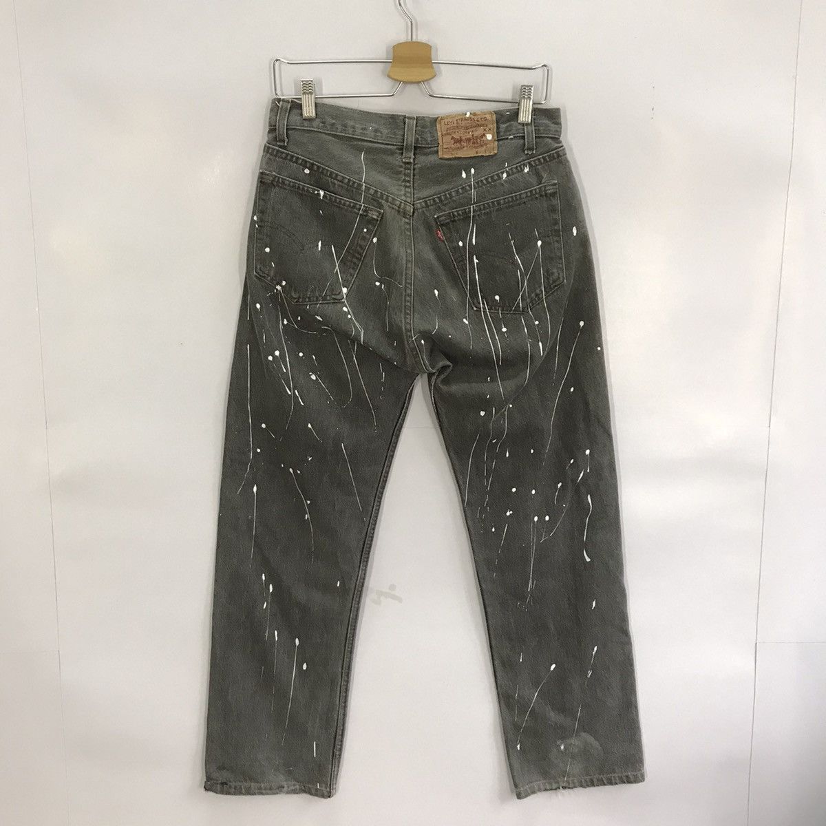 Levi's × Levi's Vintage Clothing Levi’s 501 Splatter painted Helmut Lang Style denim pant Size US 30 / EU 46 - 7 Thumbnail