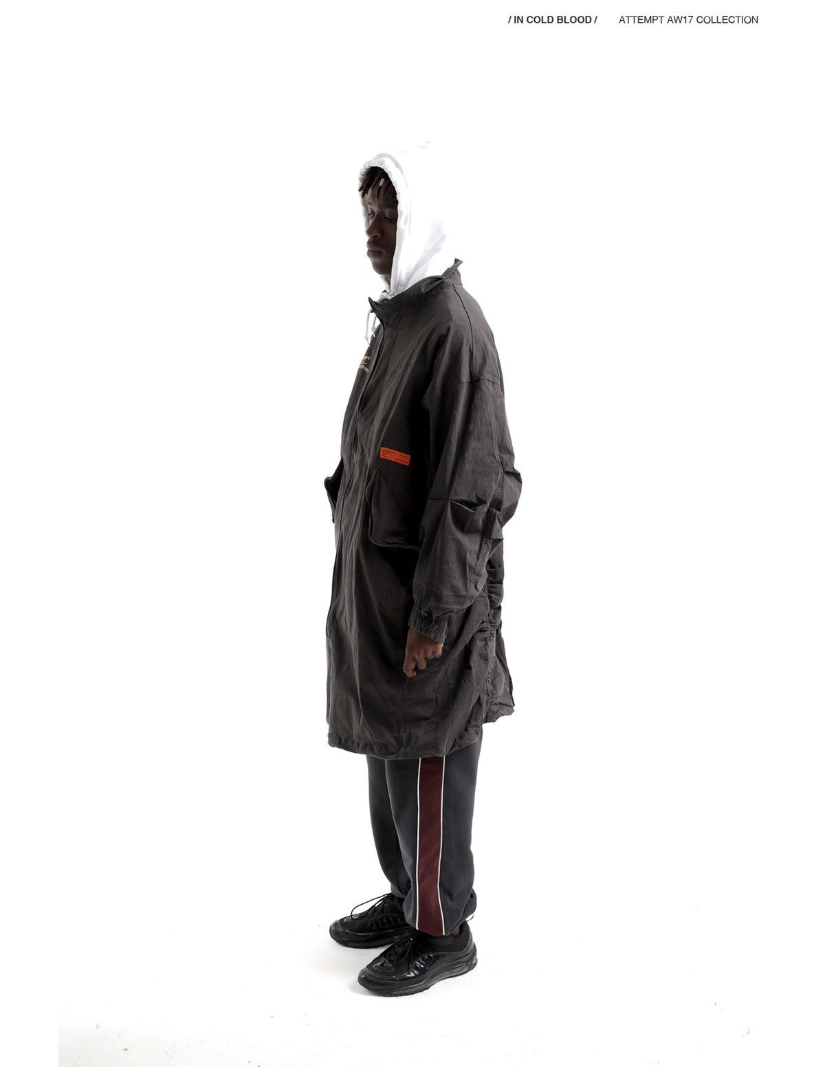Japanese Brand Attempt Contrast Color Sweatpants Size US 30 / EU 46 - 2 Thumbnail
