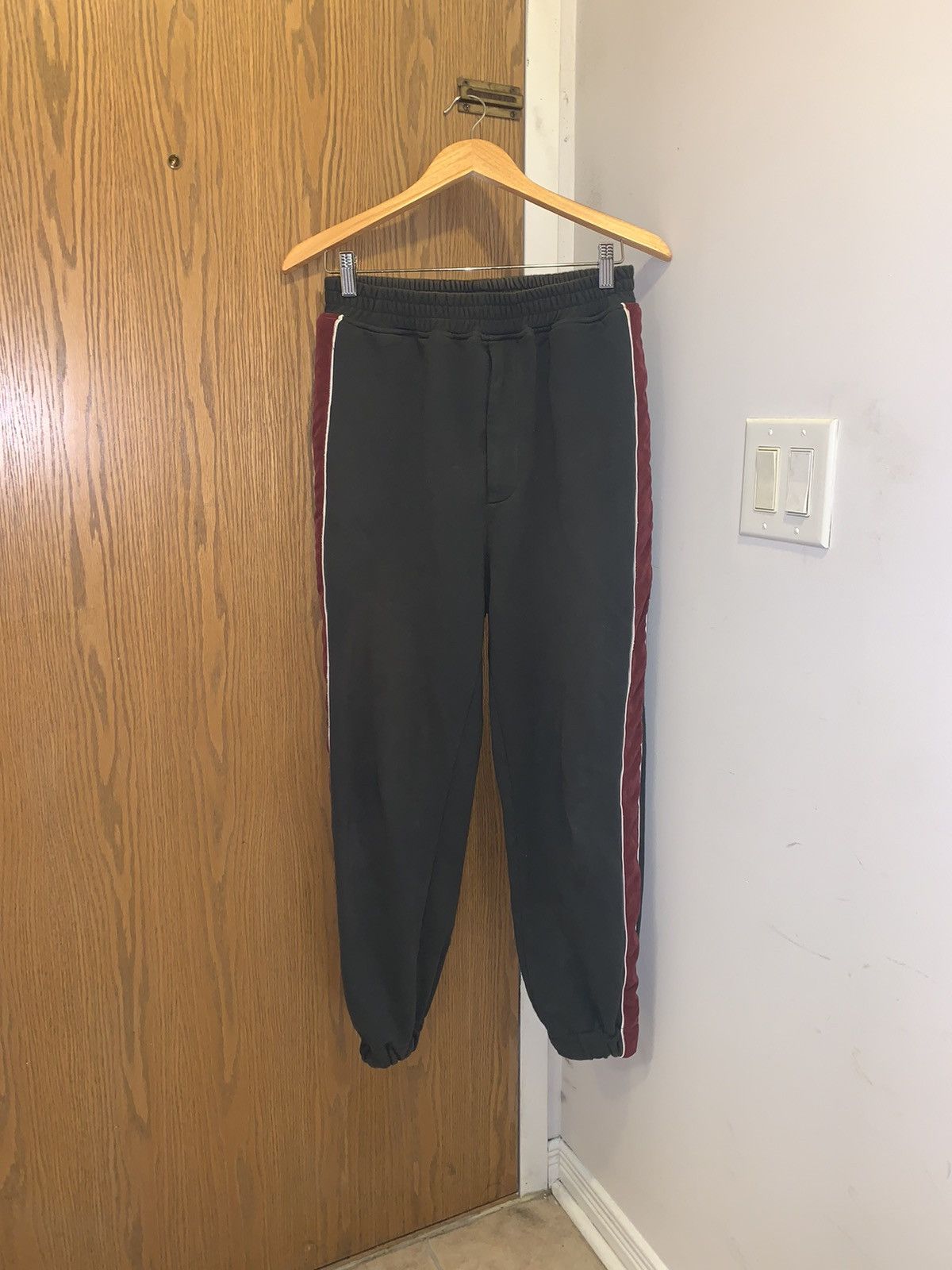 Japanese Brand Attempt Contrast Color Sweatpants Size US 30 / EU 46 - 4 Thumbnail