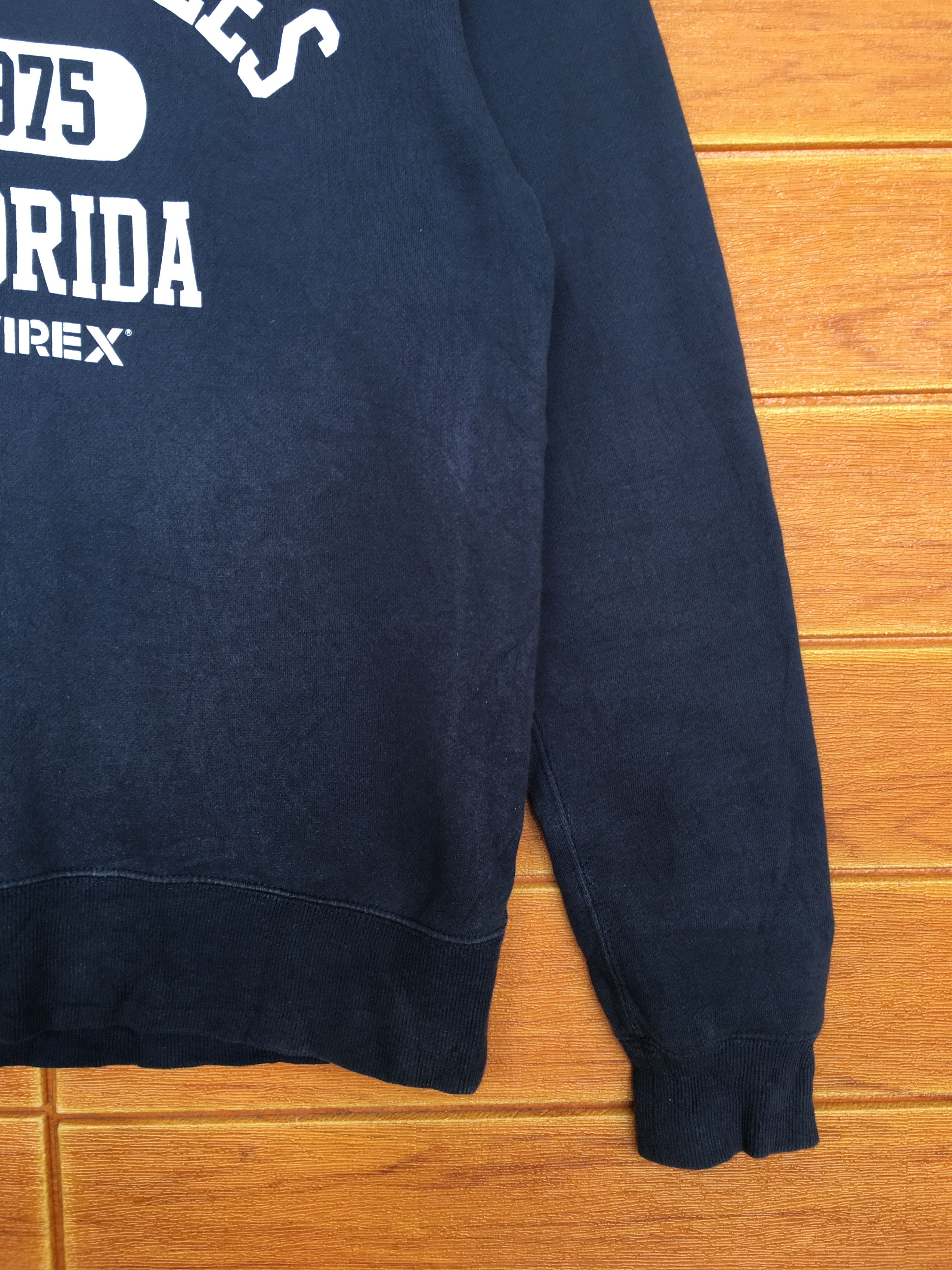 Avirex Vintage 90s AVIREX Usa Navy Eagles Florida 1975 Sweatshirt Size US M / EU 48-50 / 2 - 5 Thumbnail
