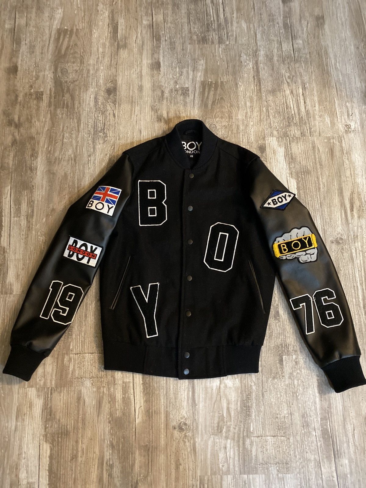Boy London Boy London Varsity Patch Bomber Jacket Grailed
