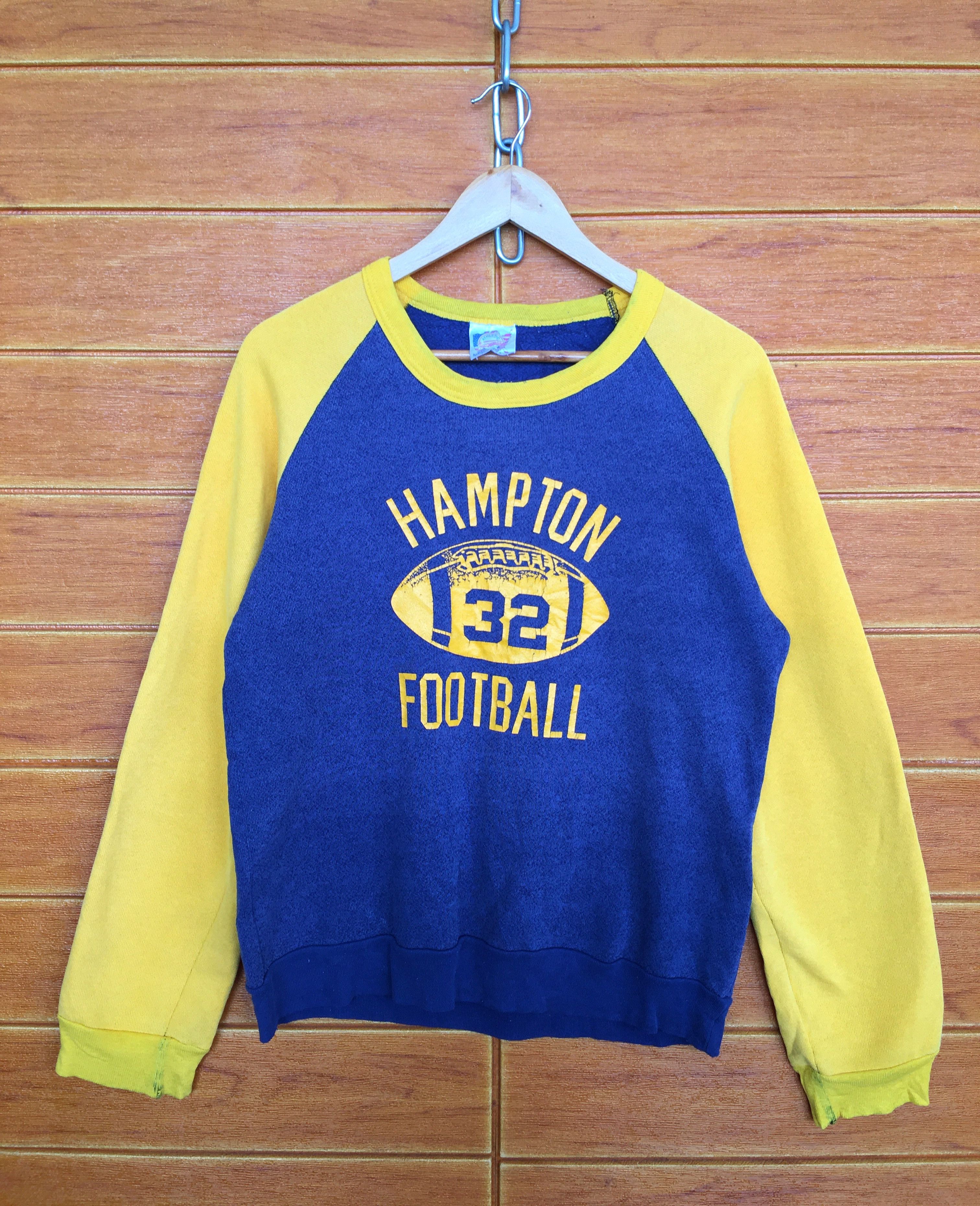 Vintage 90s Hamphon Football 32 Sweatshirt