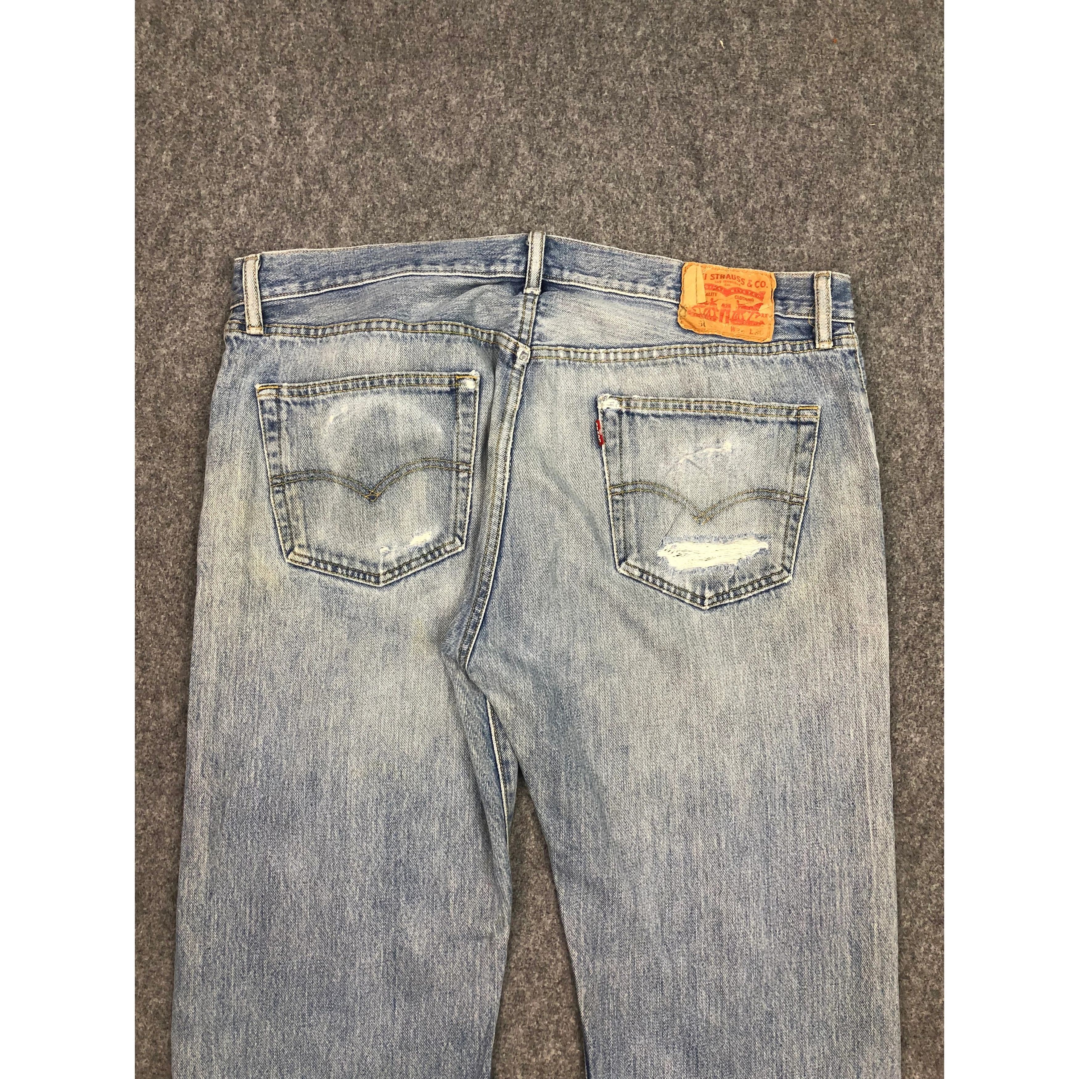 Levi's Vintage Levis 501 Lightwash Jeans DP0523 Size US 39 - 4 Thumbnail