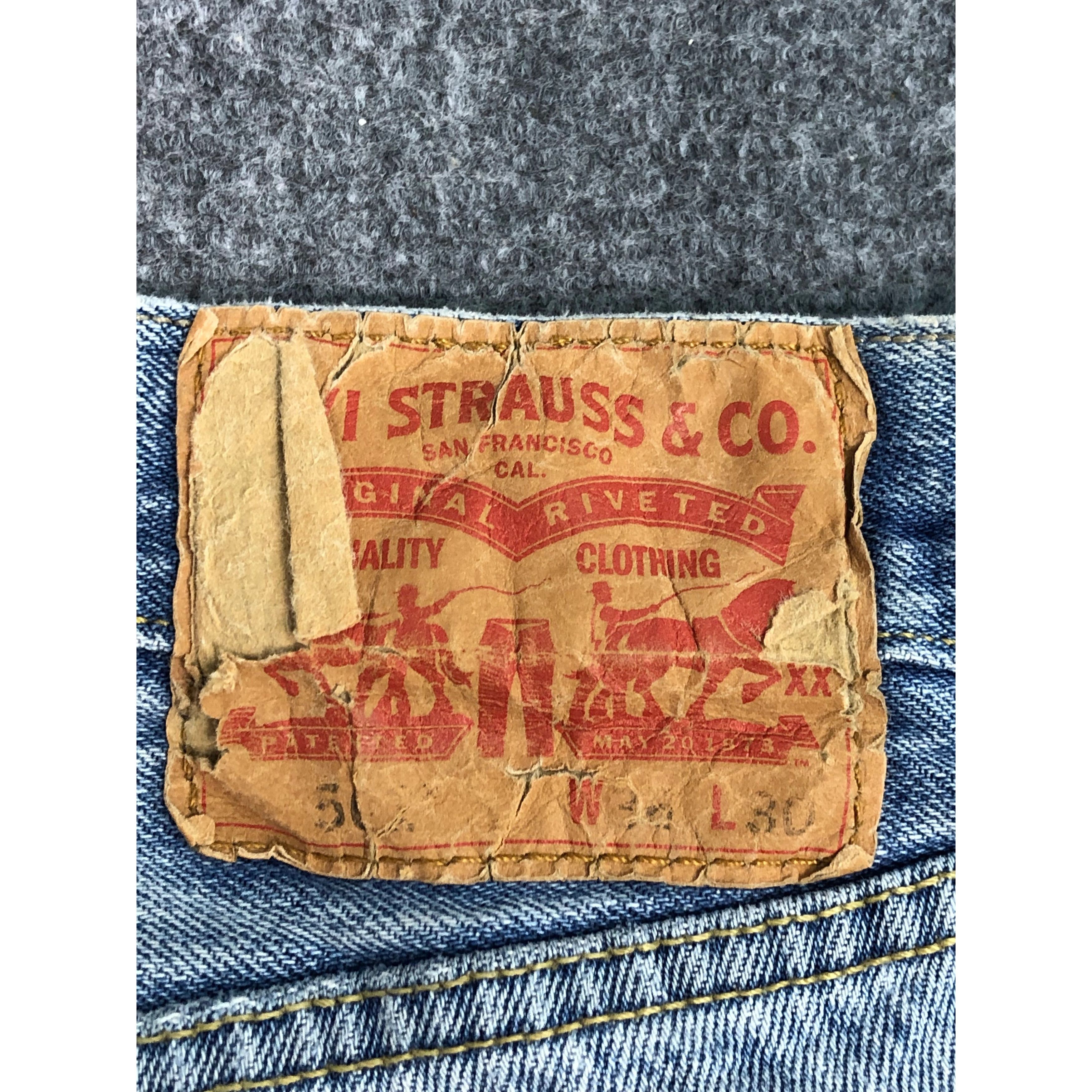 Levi's Vintage Levis 501 Lightwash Jeans DP0523 Size US 39 - 5 Thumbnail