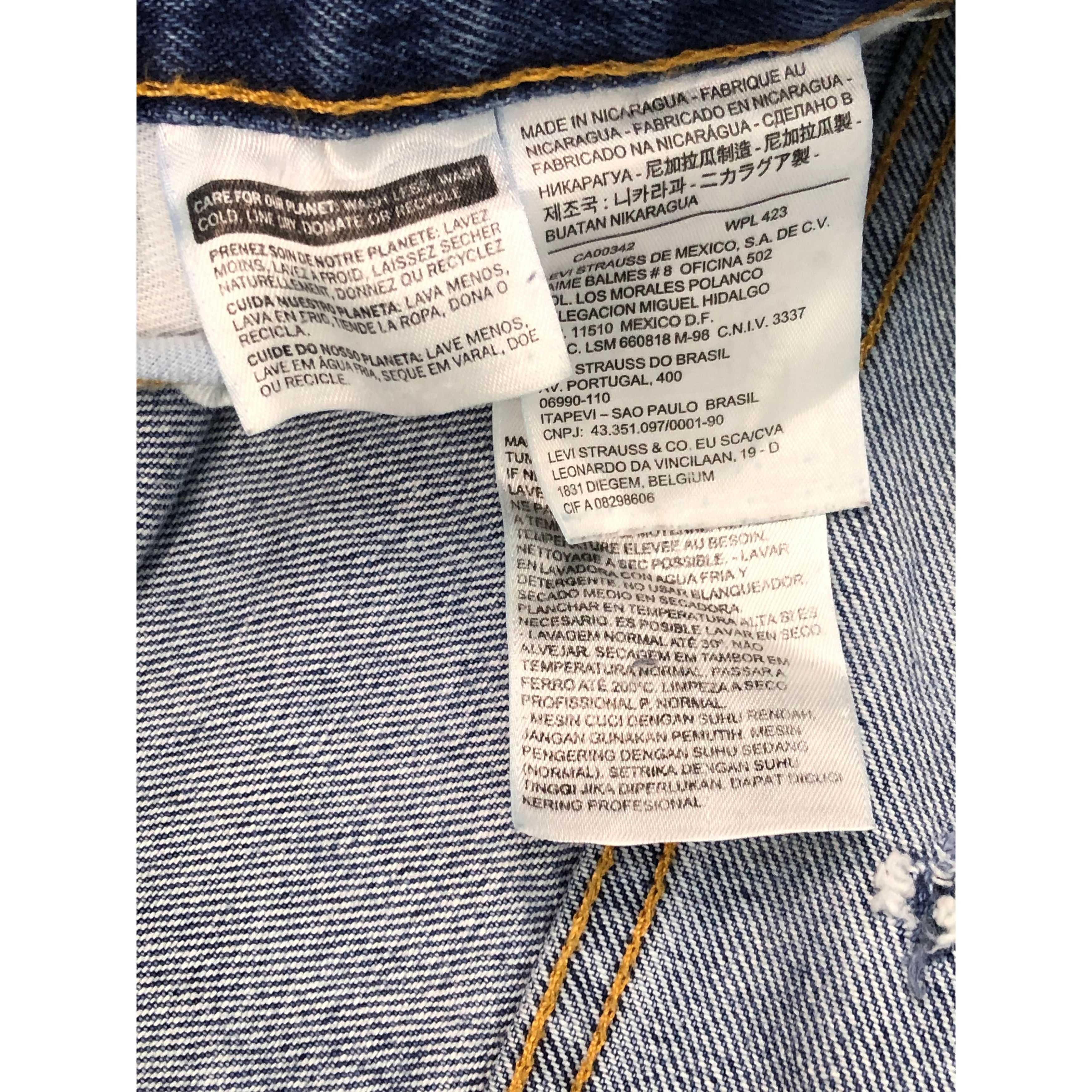 Levi's Vintage Levis 550 Stonewash Jeans Big Sized DP0503 Size US 44 / EU 60 - 8 Thumbnail