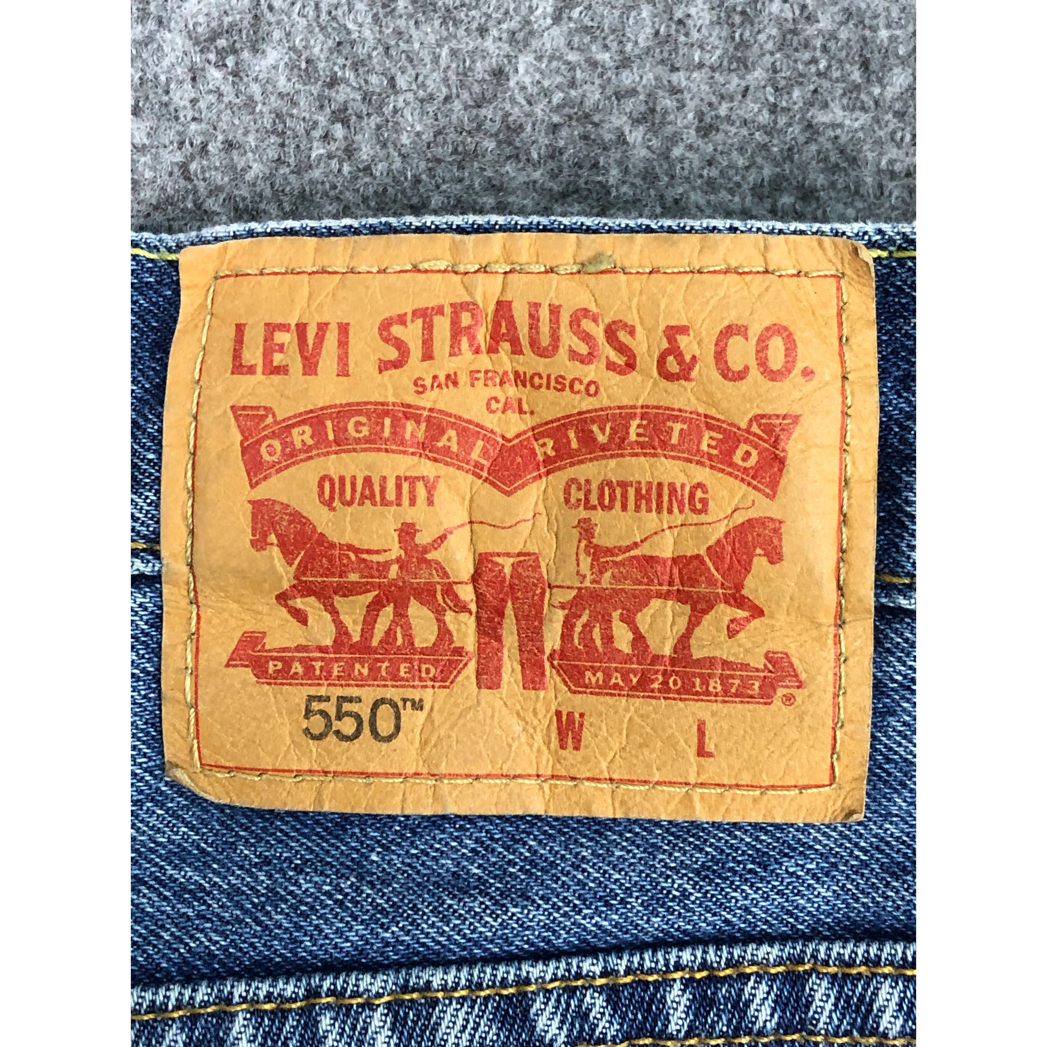Levi's Vintage Levis 550 Stonewash Jeans Big Sized DP0503 Size US 44 / EU 60 - 5 Thumbnail