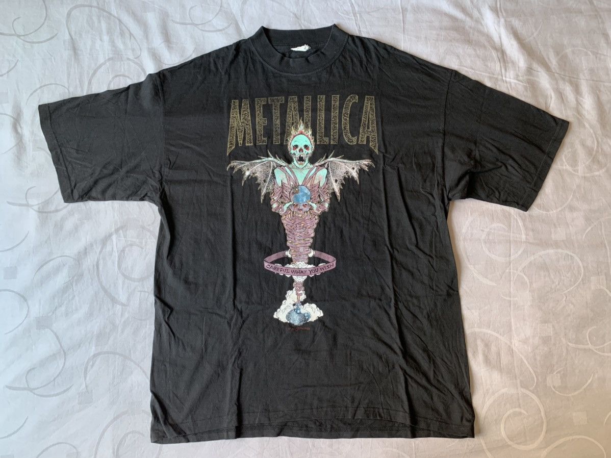トップス LLICA PUSHEAD KING NOTHING TEE 2012 Small Metallica T-Shirt King Nothing Vintage Pushead