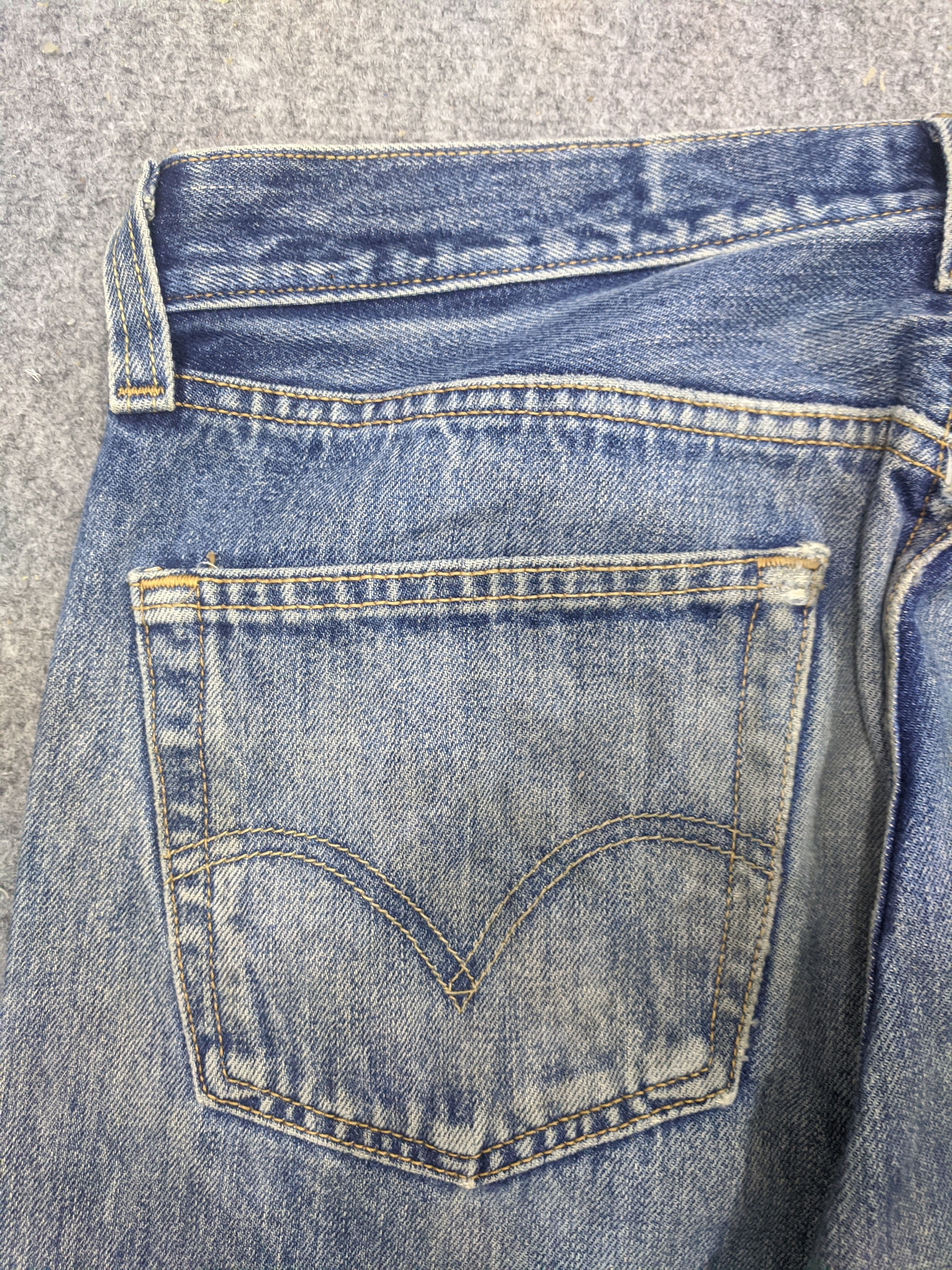 Levi's Vintage 90s Levis 501 Jeans DP0710 Size US 35 - 16 Thumbnail