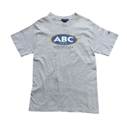 Other Vintagr ABC Sportwear Logo Tee Single Stitch Size US S / EU 44-46 / 1 - 1 Thumbnail