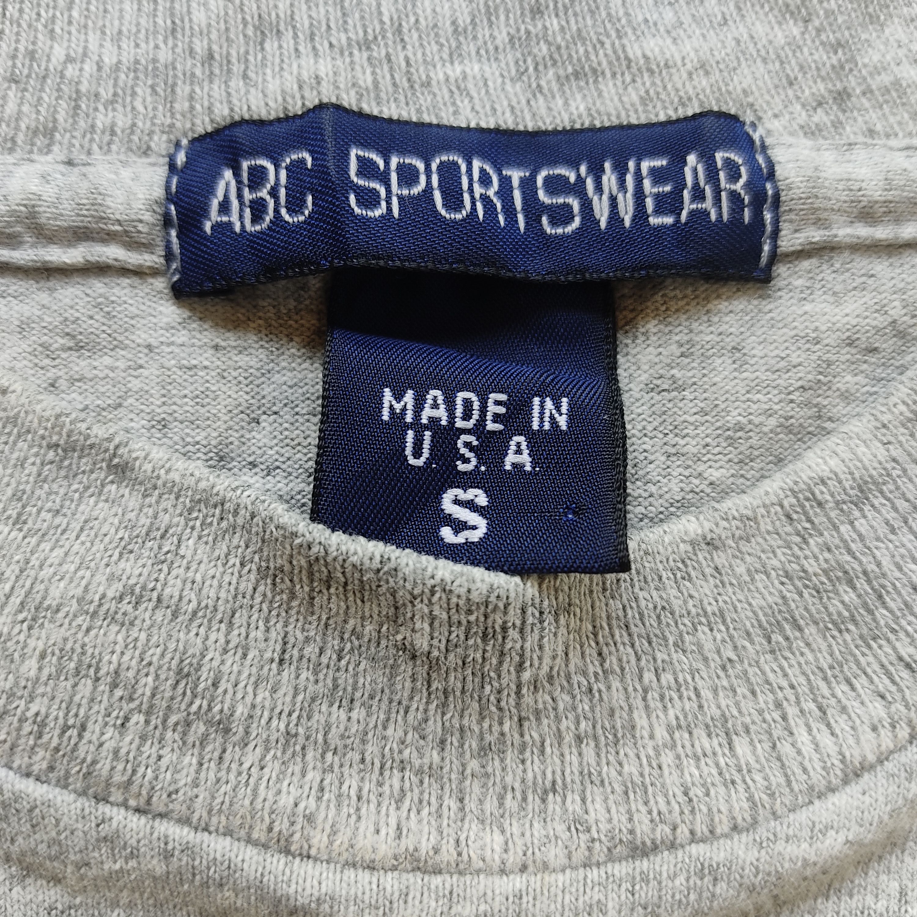 Other Vintagr ABC Sportwear Logo Tee Single Stitch Size US S / EU 44-46 / 1 - 3 Thumbnail