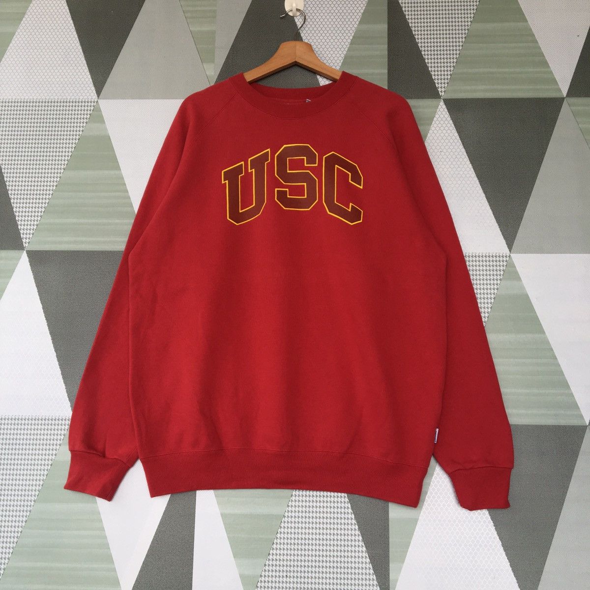 Discus Athletic USC Sweatshirt Pullover Jumper Sweatshirt