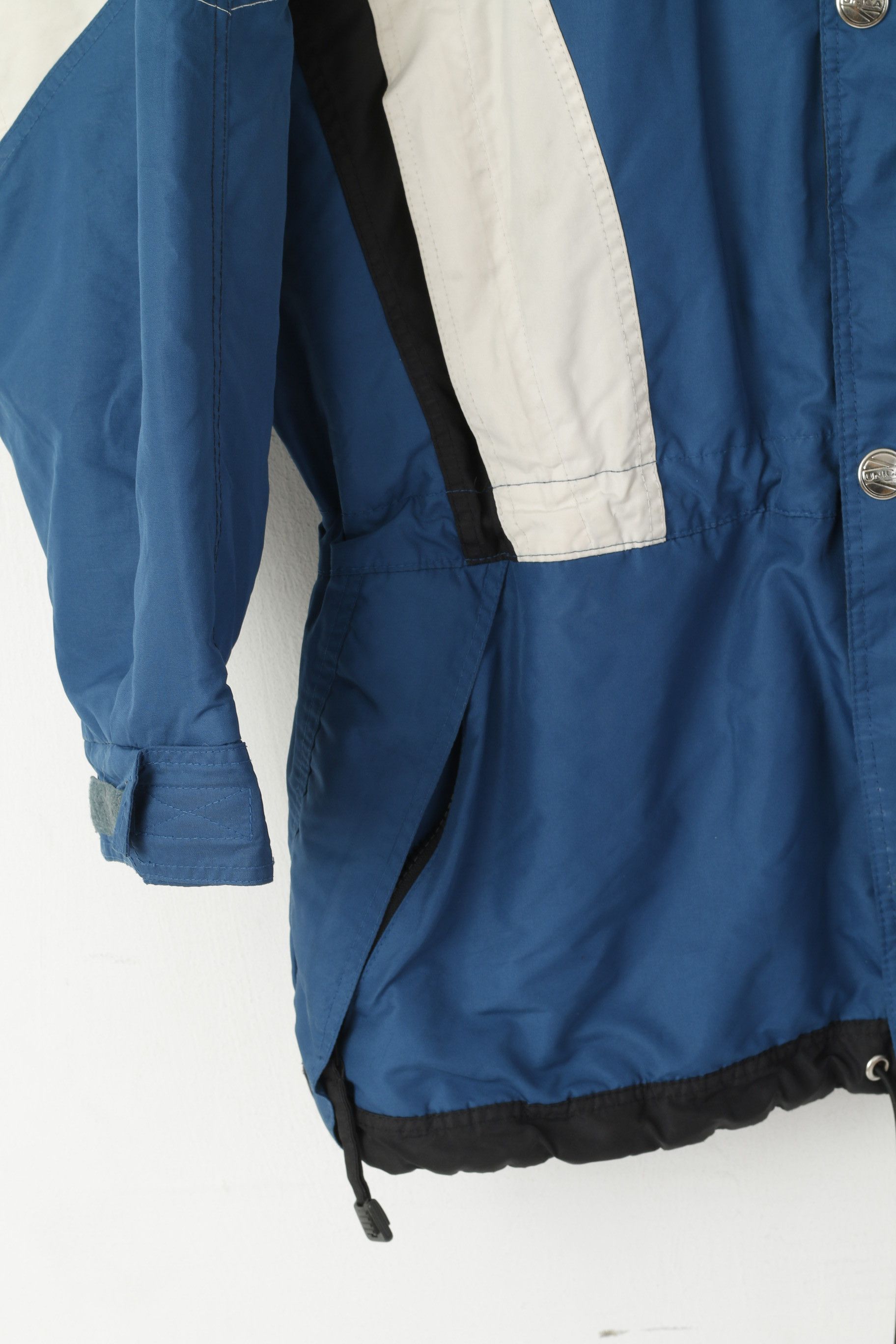 Vintage Unica Men L Ski Jacket Blue Vintage Padded Full Zip 2889 Size US L / EU 52-54 / 3 - 3 Thumbnail