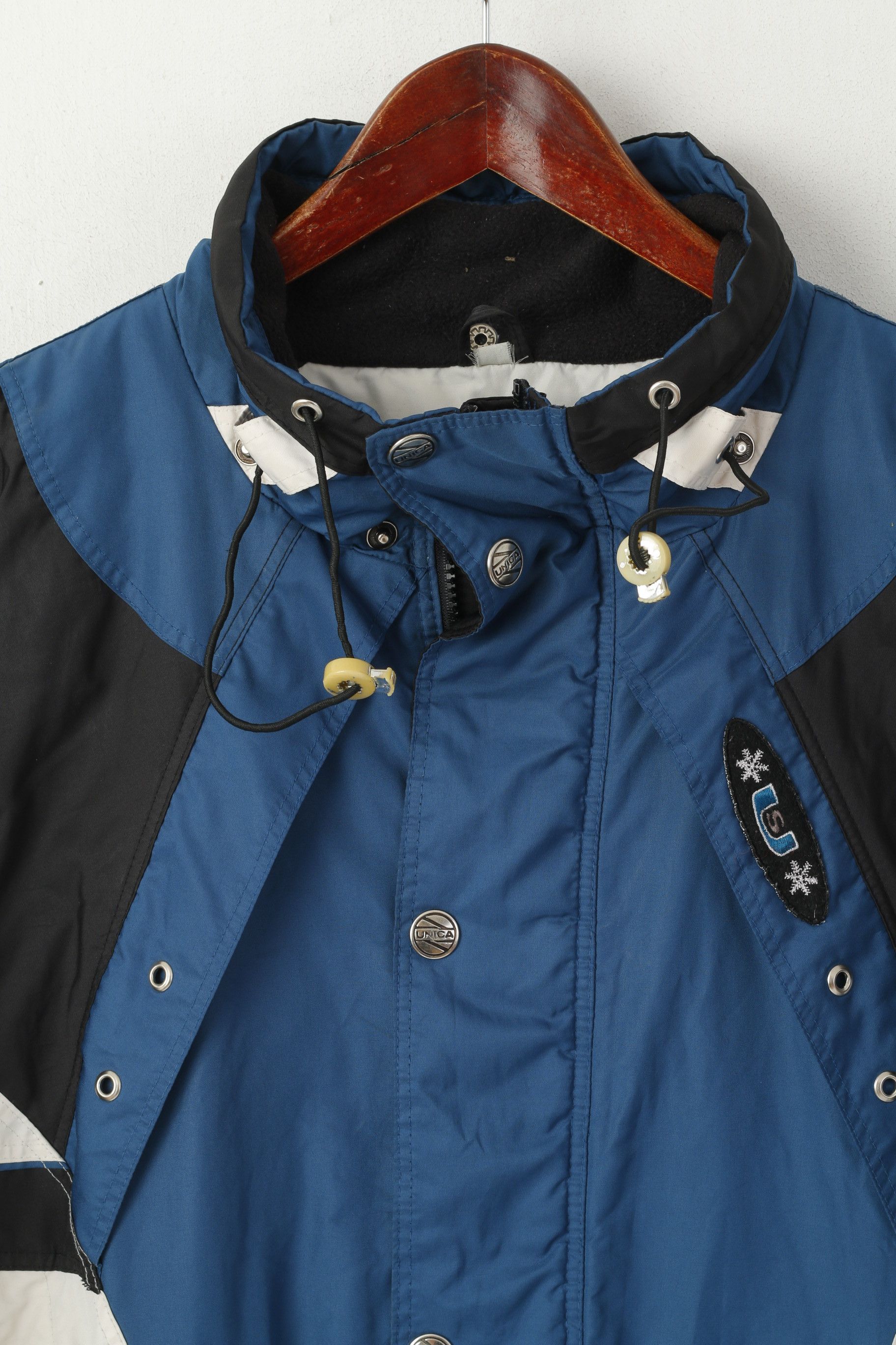 Vintage Unica Men L Ski Jacket Blue Vintage Padded Full Zip 2889 Size US L / EU 52-54 / 3 - 2 Thumbnail