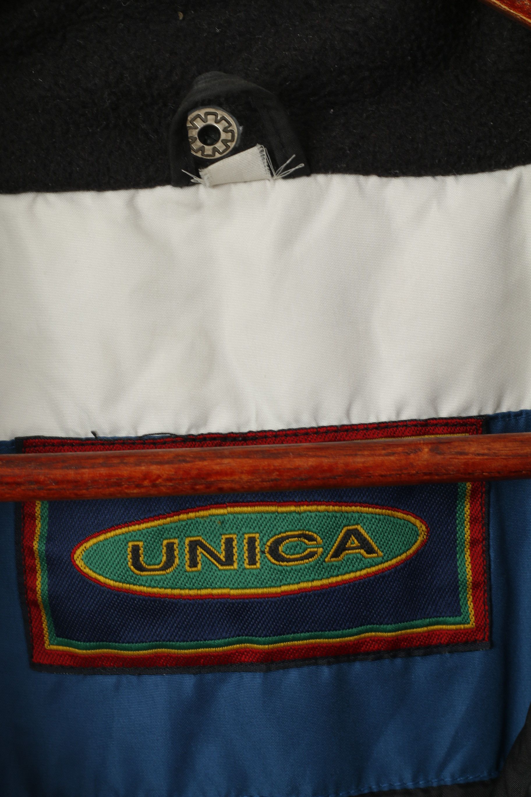 Vintage Unica Men L Ski Jacket Blue Vintage Padded Full Zip 2889 Size US L / EU 52-54 / 3 - 5 Thumbnail