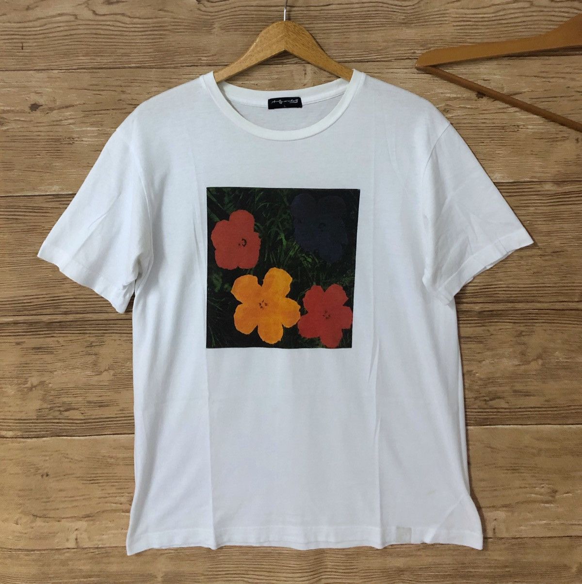 90's Andy Warhol Flowers Tシャツ デッドストック S Other Designers Vintage 90s Andy Warhol Flower Poster Pop