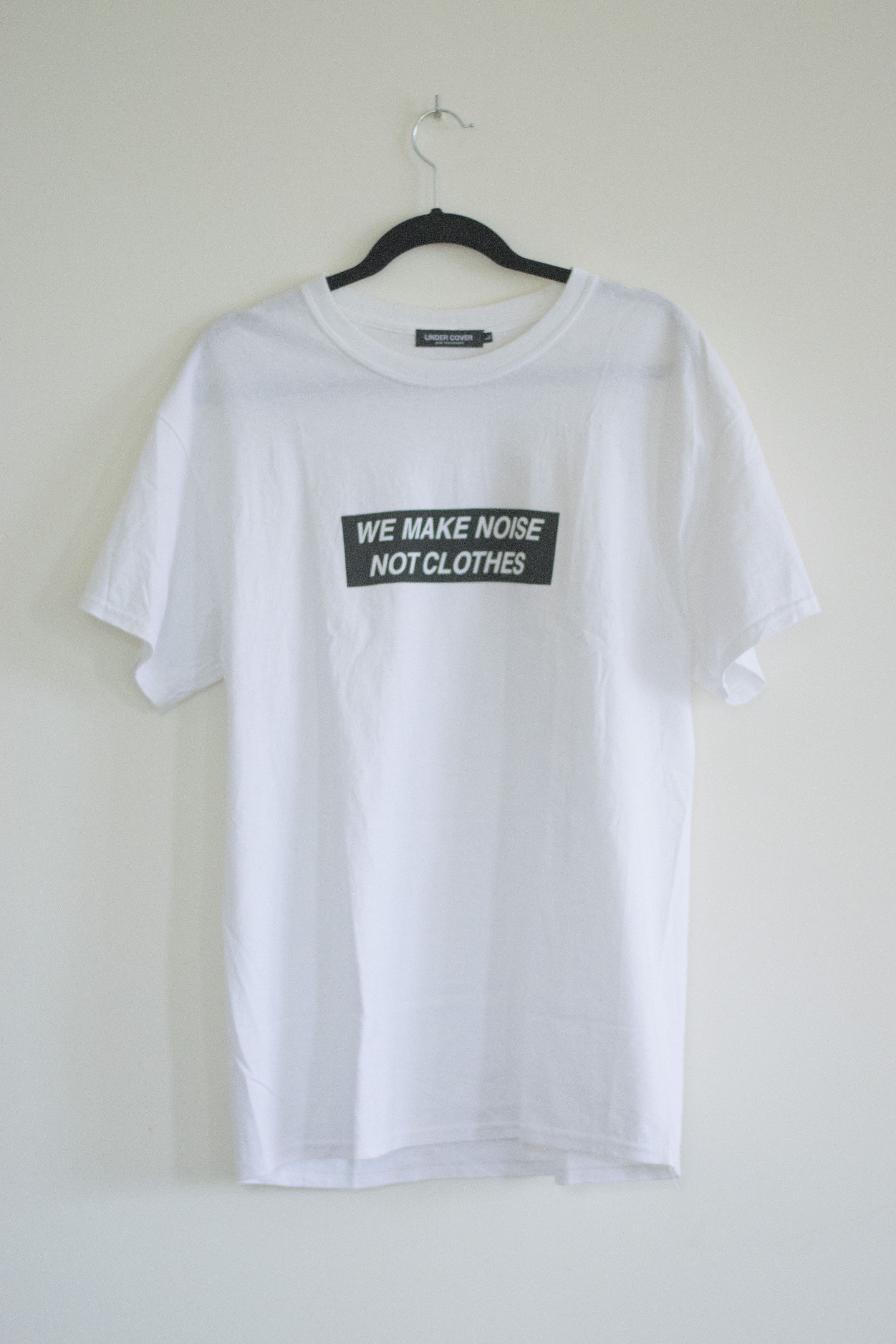 Undercover We Make Noise Not Clothes T-Shirt | Grailed