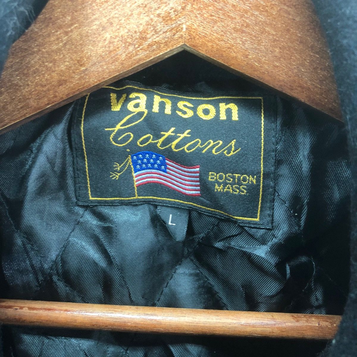 Vanson Leathers Vanson Leather Wool Jacket Size US L / EU 52-54 / 3 - 11 Thumbnail