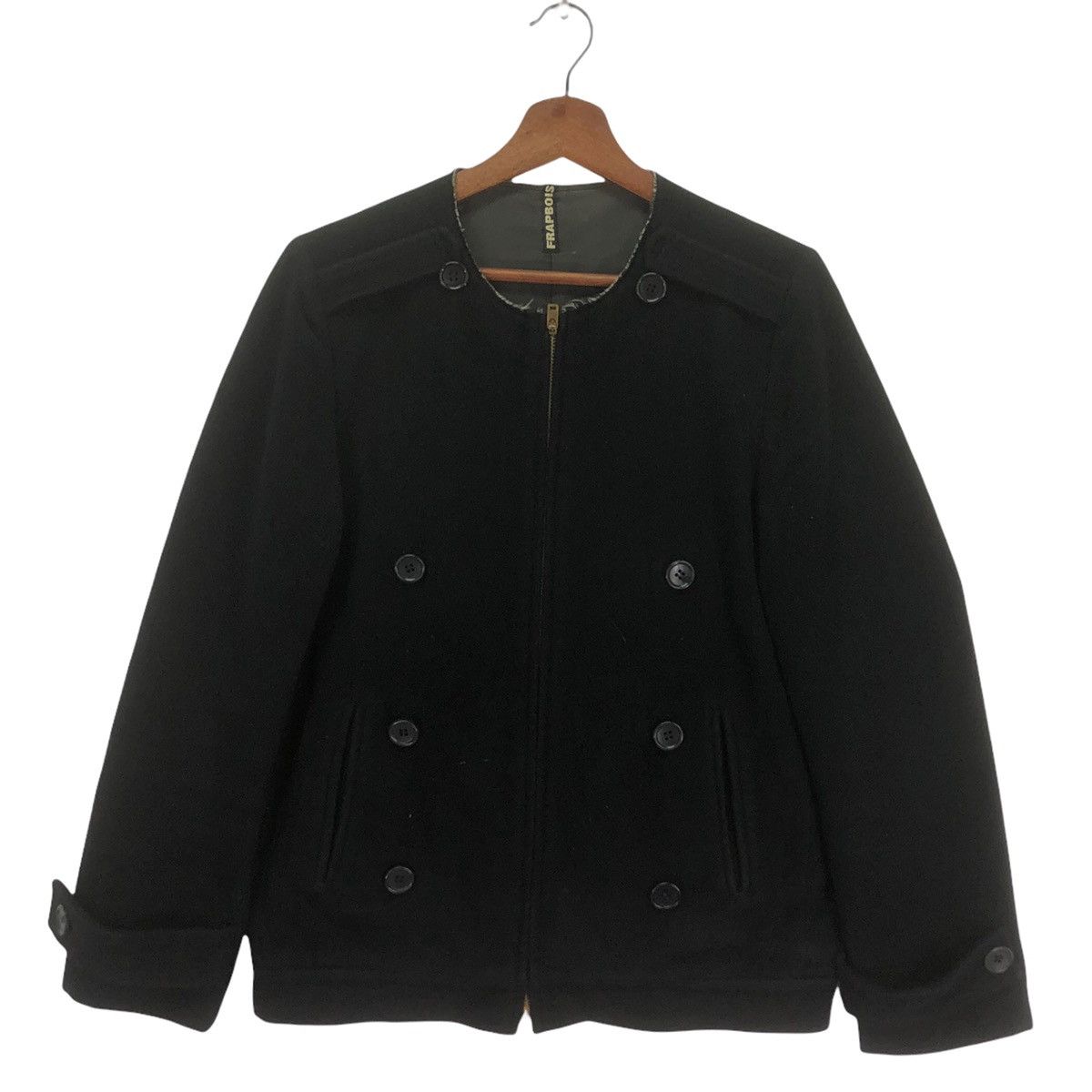 Frapbois × Japanese Brand Frapbois Japanese Brand Wool Jacket Size US M / EU 48-50 / 2 - 1 Thumbnail