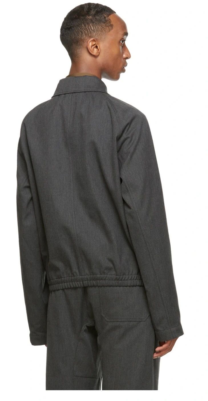 Lemaire Boxy Military Blouson Zink In Grey | ModeSens